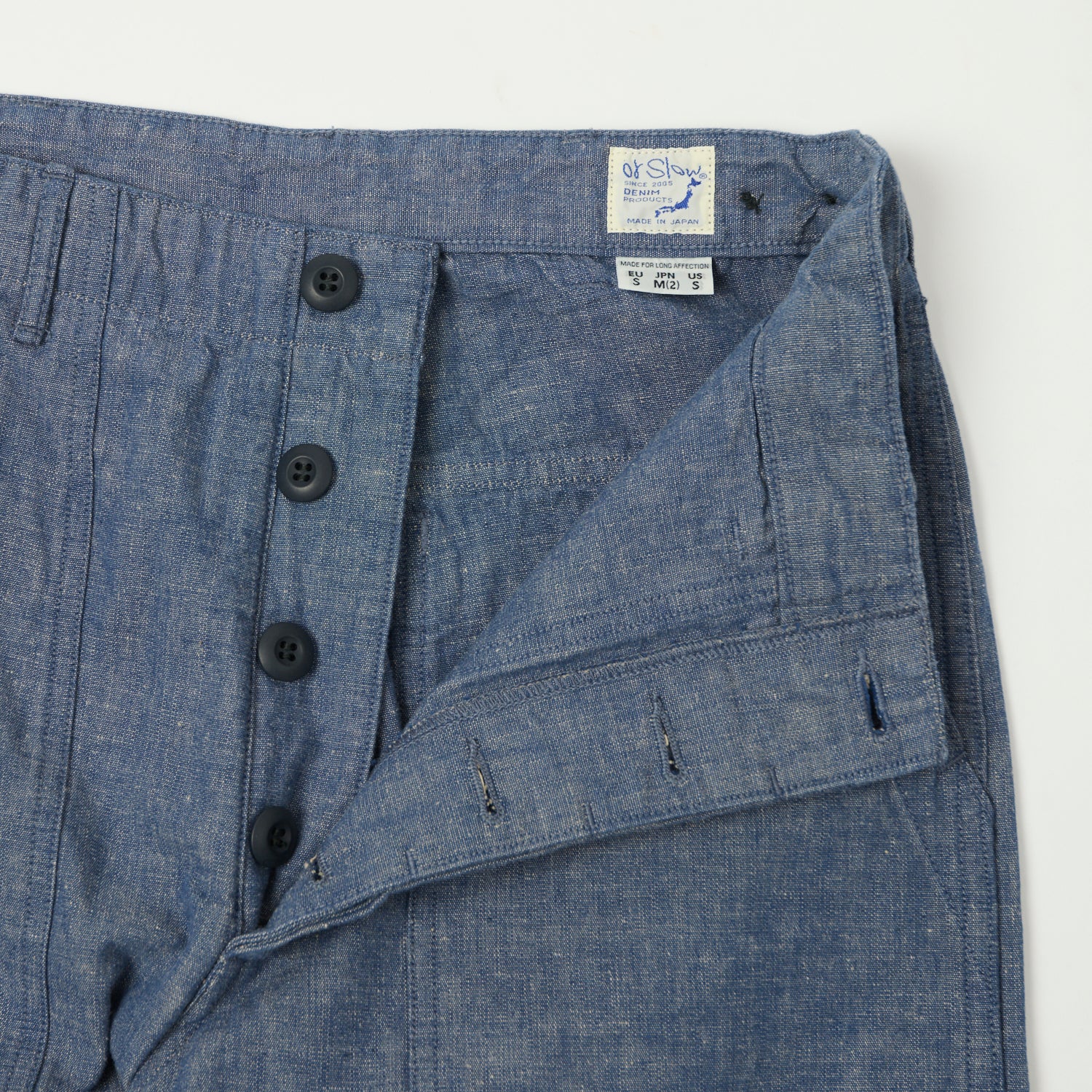 orSlow U.S. Army Chambray Fatigue Pants - Grape