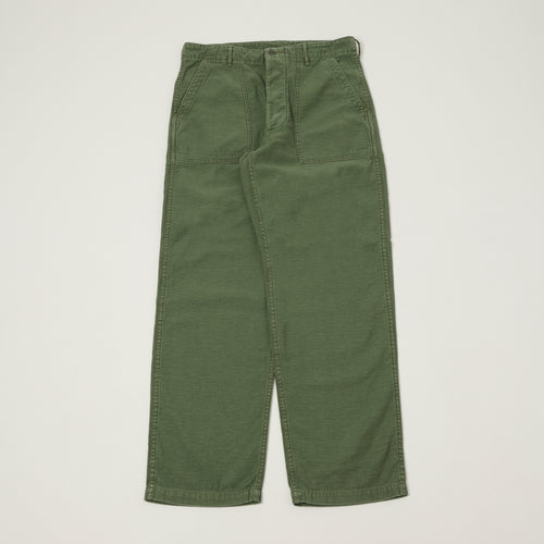 orSlow U.S. Army Fatigue Trousers - Green Used Wash