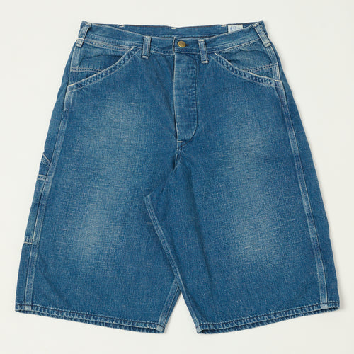 orSlow 1940s Denim Painter Shorts - One Wash
