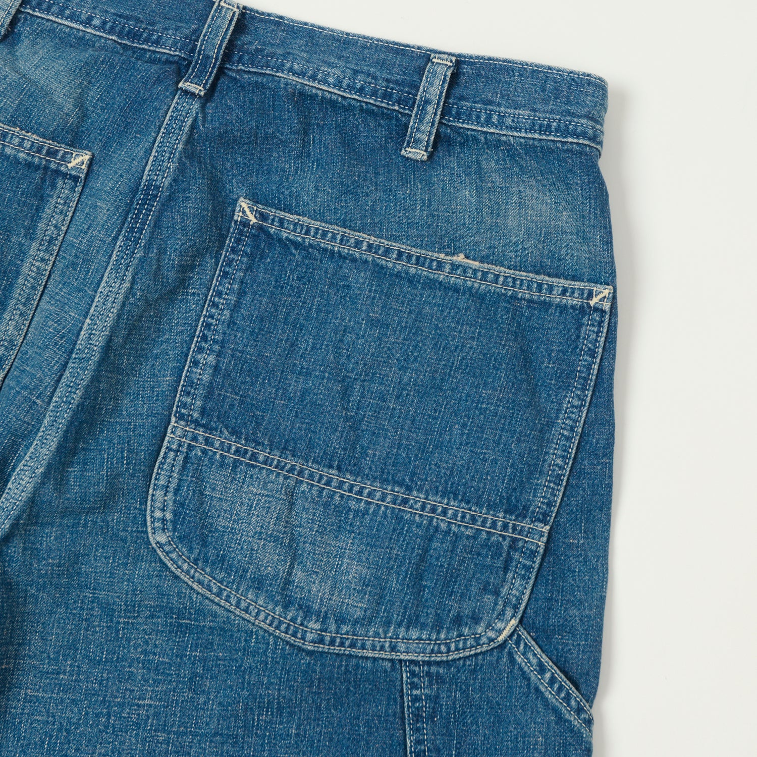 orSlow 1940s Denim Painter Shorts - One Wash
