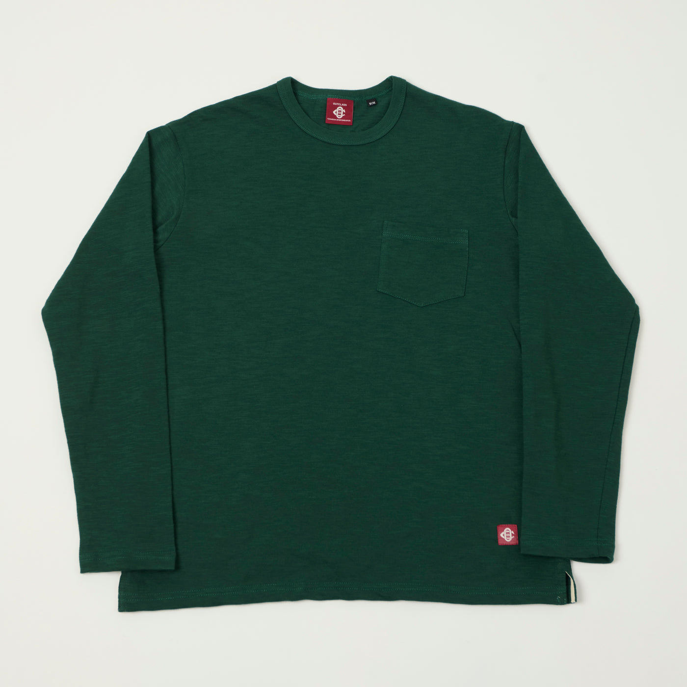 Outclass Double Slub Pocket T-Shirt - Spruce
