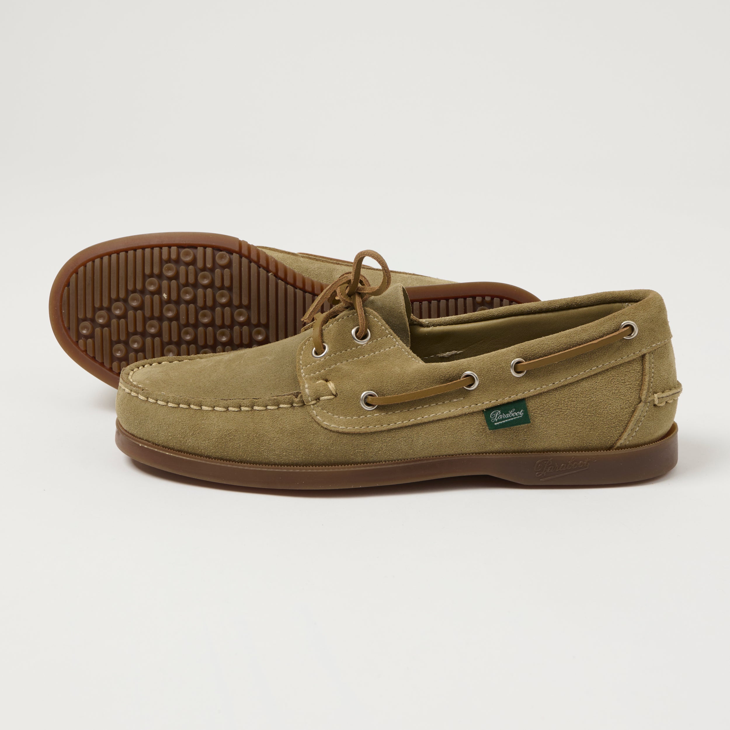 Paraboot Barth Marine Boat Shoe - Vel Sand