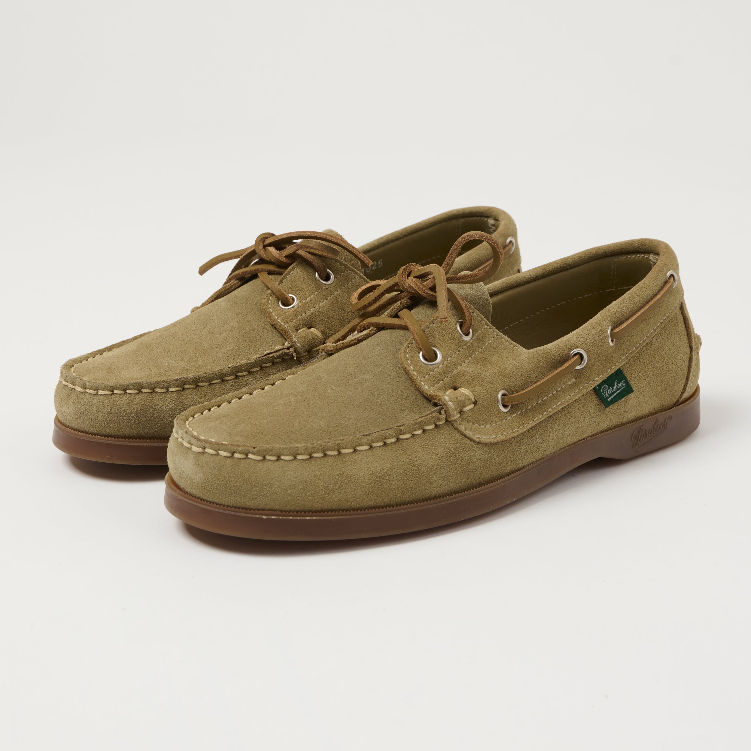Paraboot Barth Marine Boat Shoe - Vel Sand