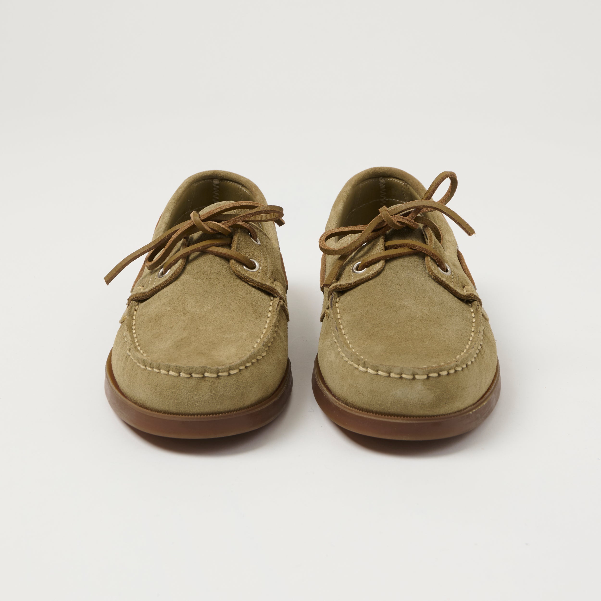 Paraboot Barth Marine Boat Shoe - Vel Sand