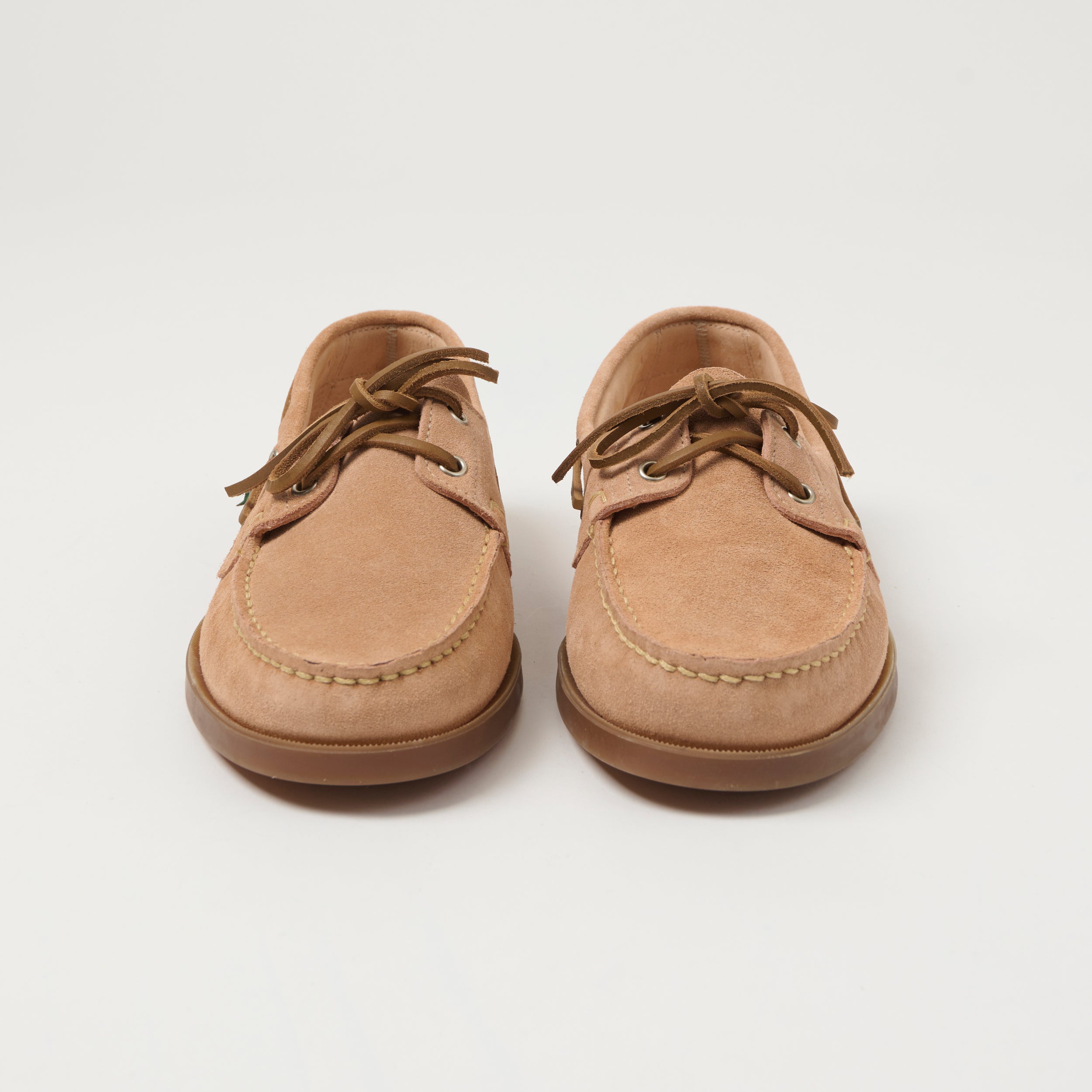 Paraboot Barth Marine Boat Shoe - Vel Nude