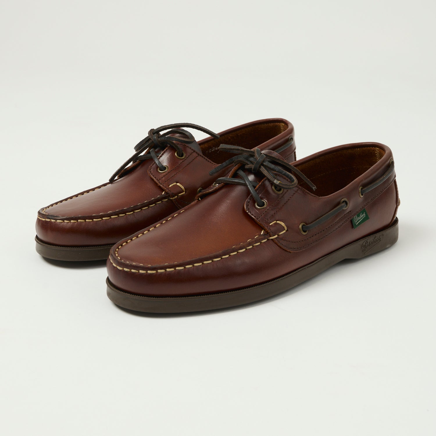 Paraboot Barth Marine Boat Shoe - Marron America