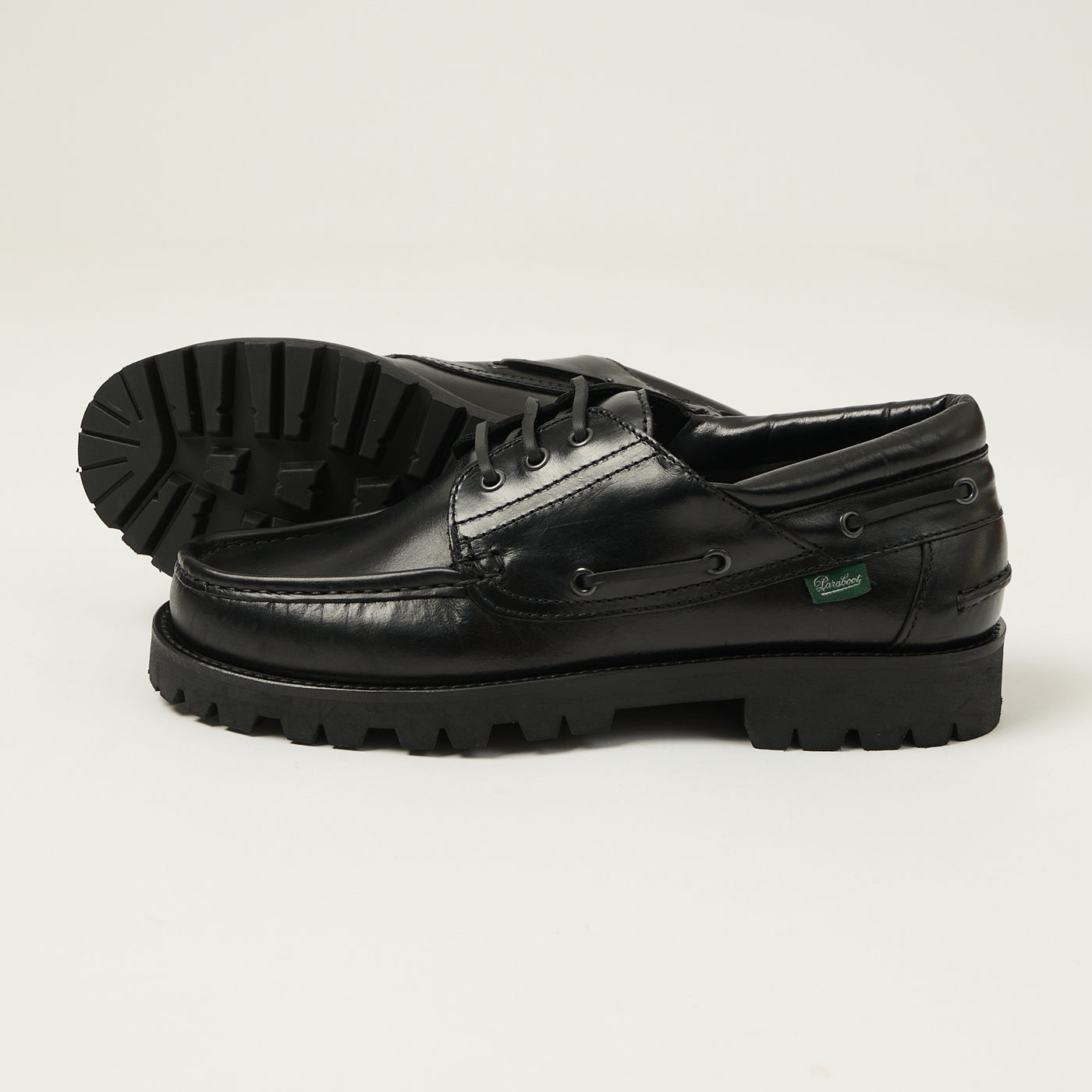 Paraboot Briac Jannu Shoe - Black Lisse Noir