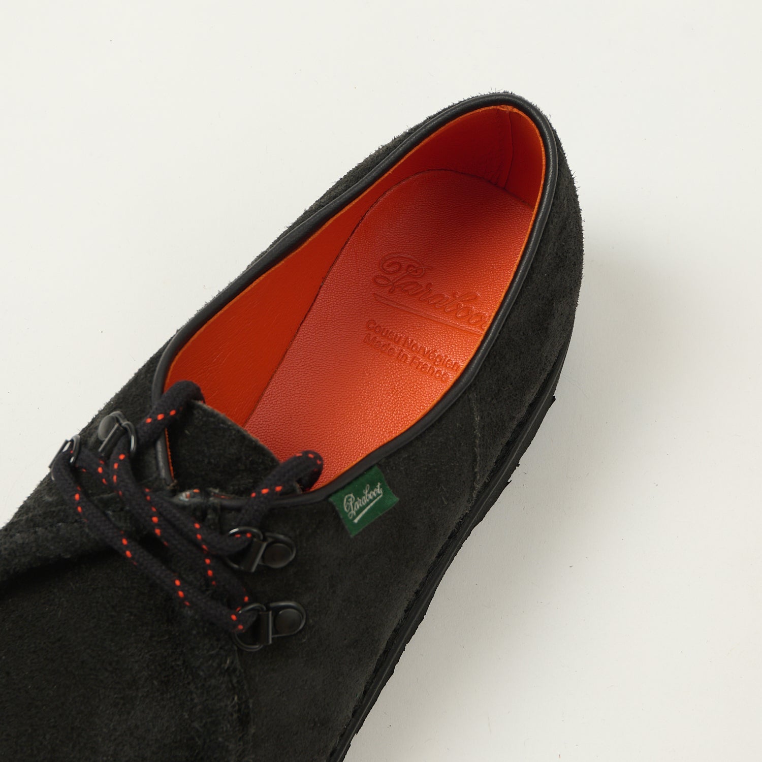 Paraboot Michael Marche 'Anneaux' Shoe - Black Vel Noir