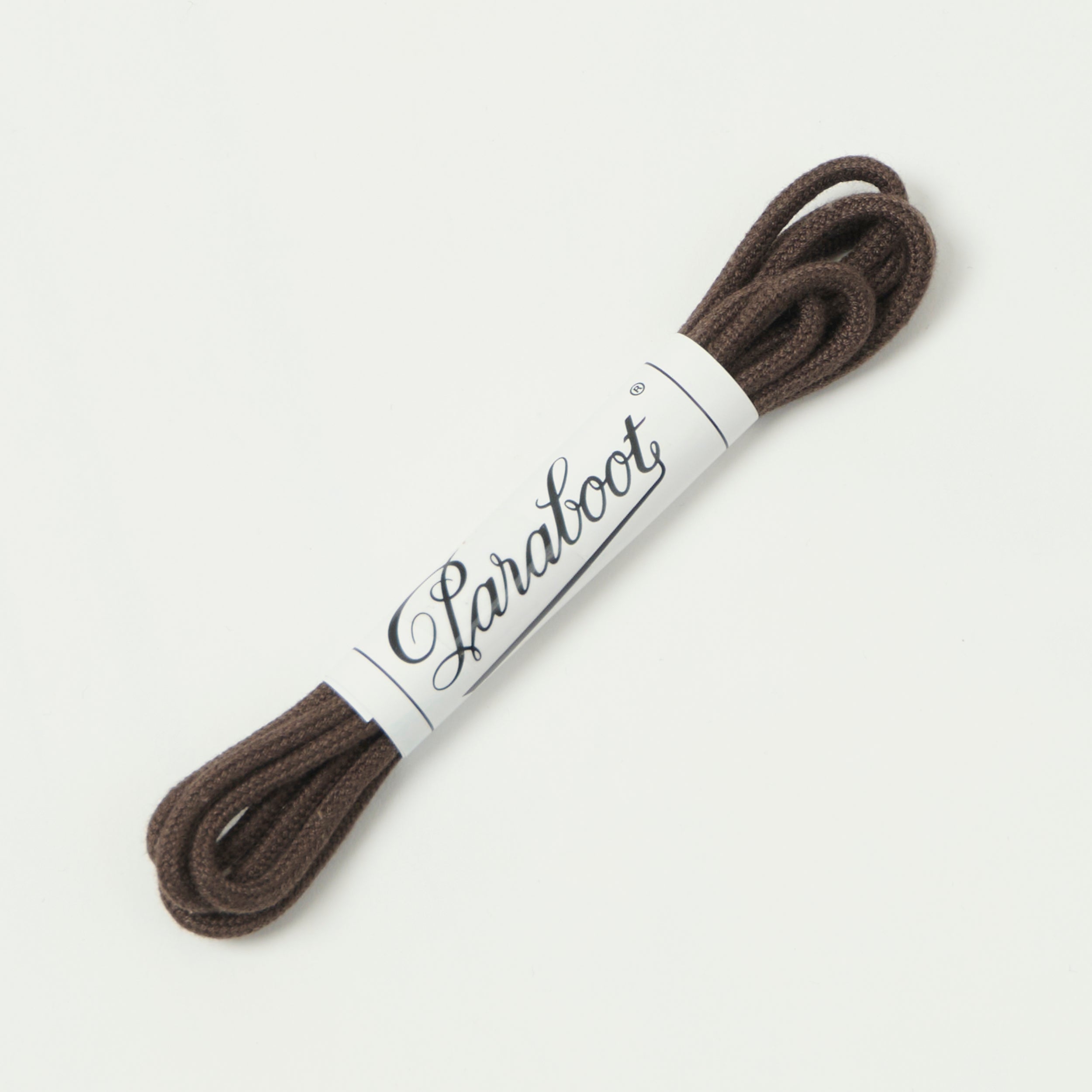 Paraboot 'Paire De Lacets' Round Shoe Laces - Cafe