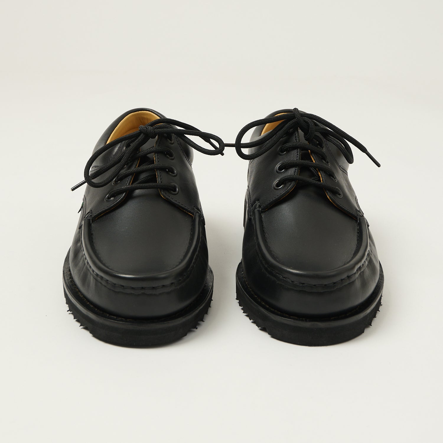 Paraboot Thiers Sport Shoe - Black Lisse Noir