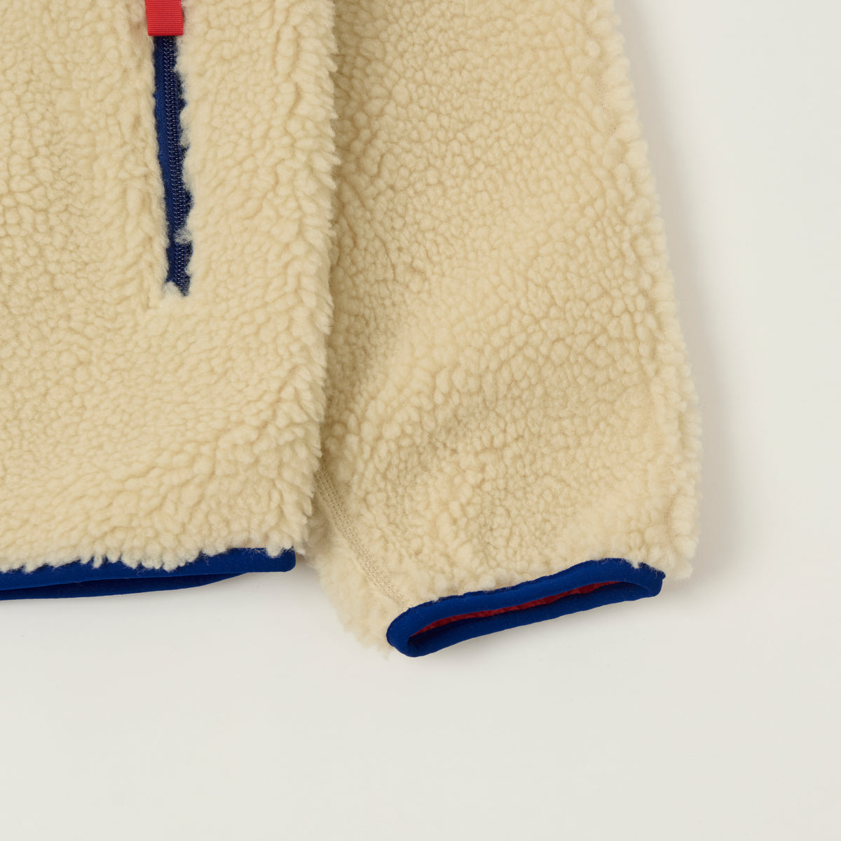Patagonia Classic Retro-X Fleece Jacket - Dark Natural/Cobalt Blue