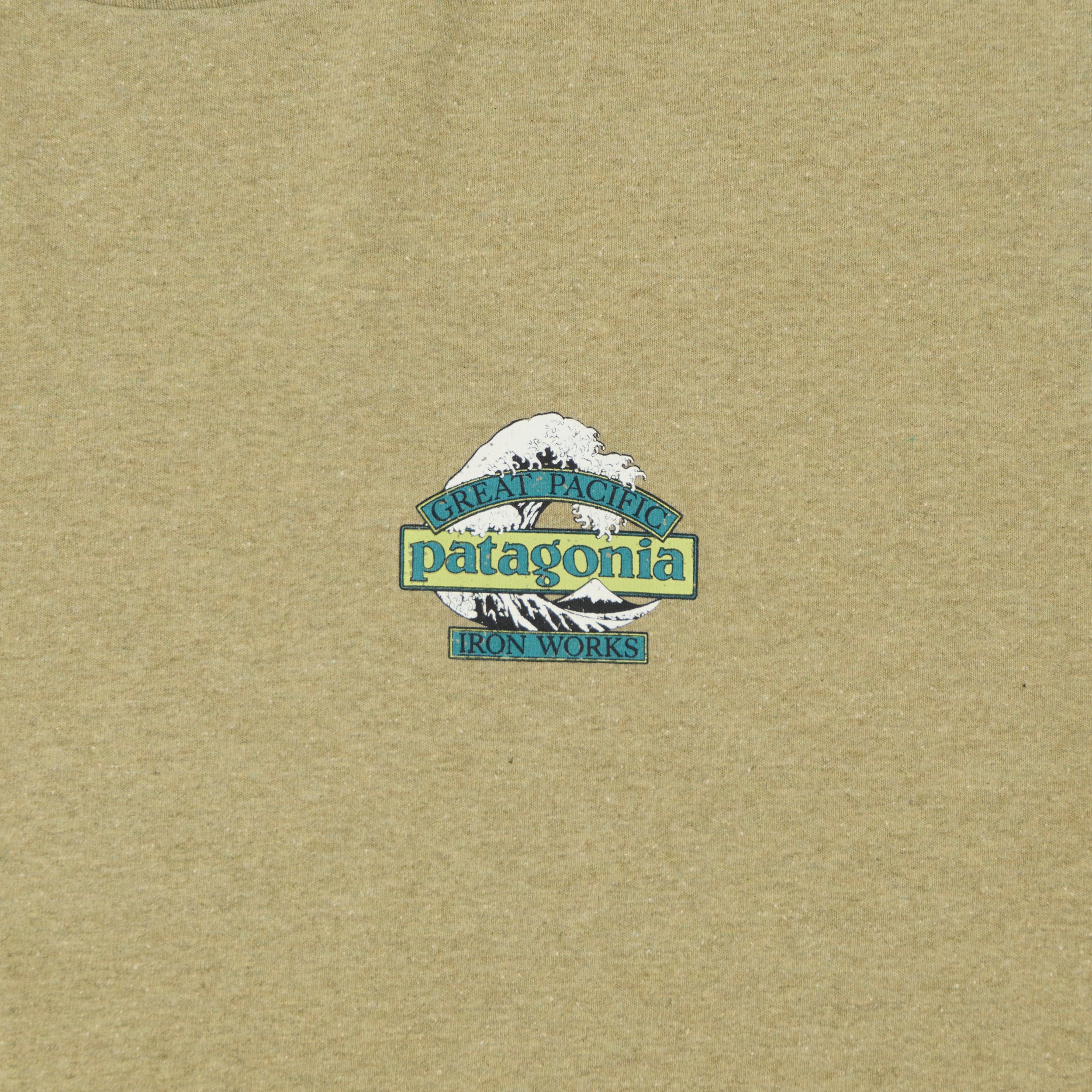 Patagonia 'Great Waves' T-Shirt - Gumtree Green
