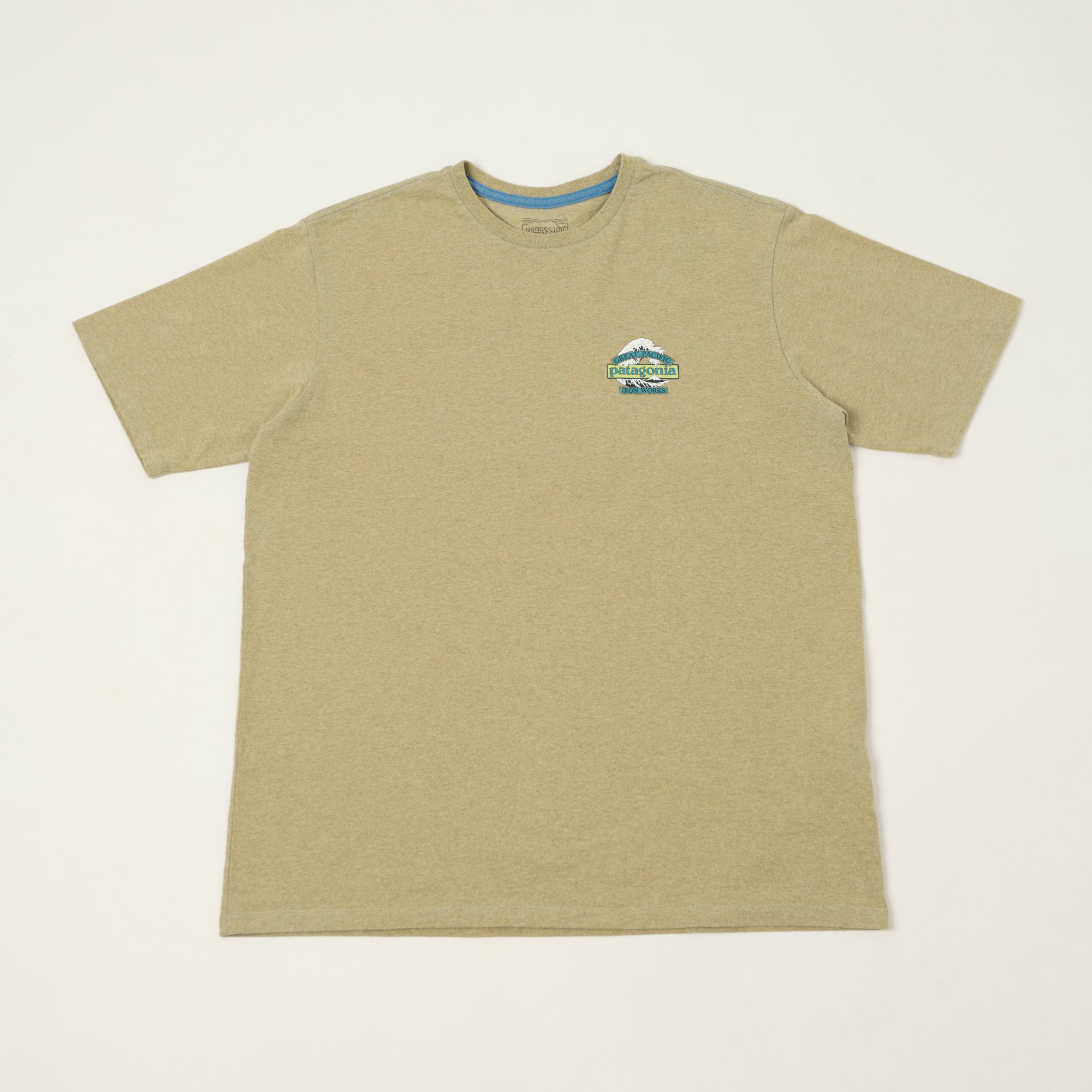 Patagonia 'Great Waves' T-Shirt - Gumtree Green