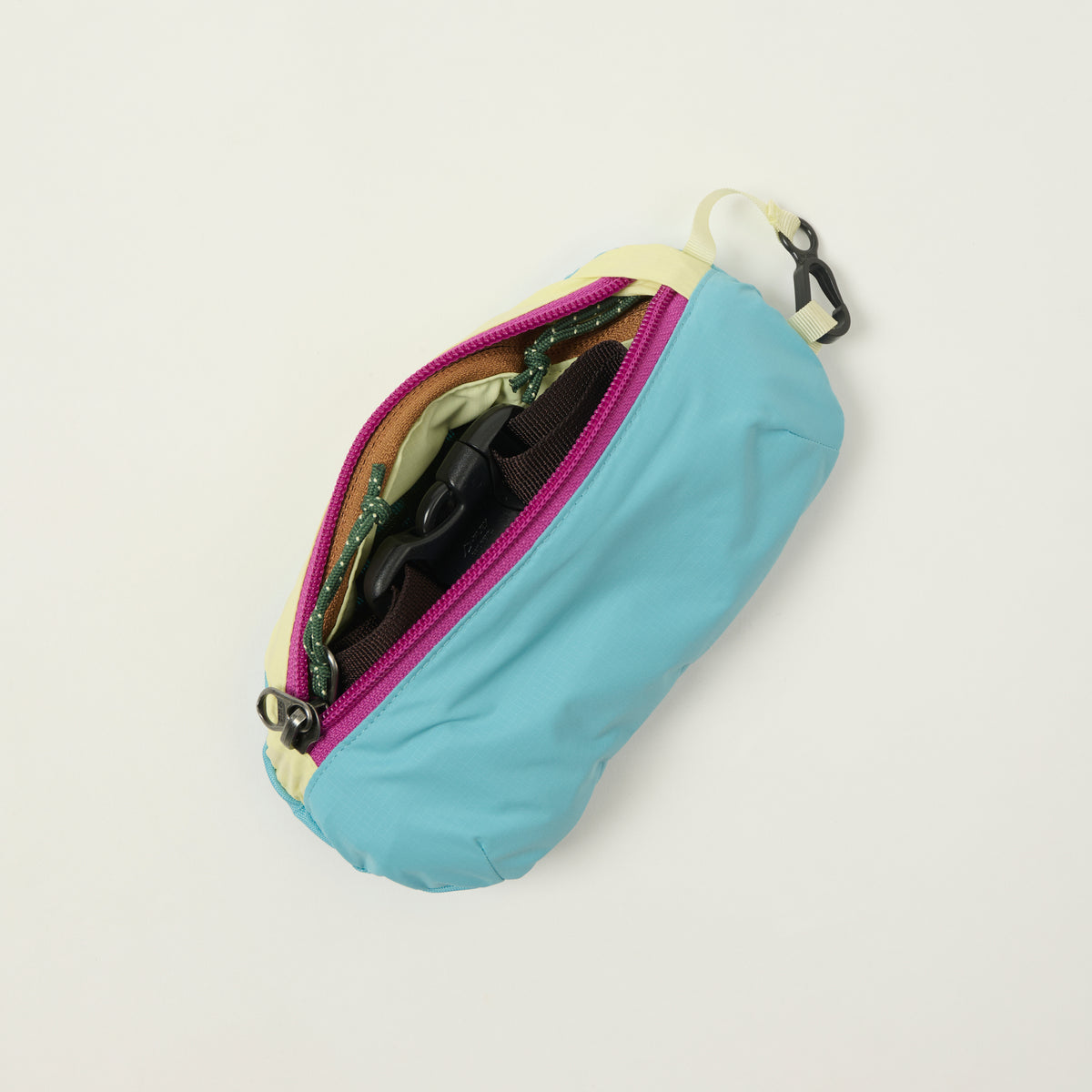 Patagonia 'Terravia' Mini Hip Pack - Patchwork/Snowmelt Blue