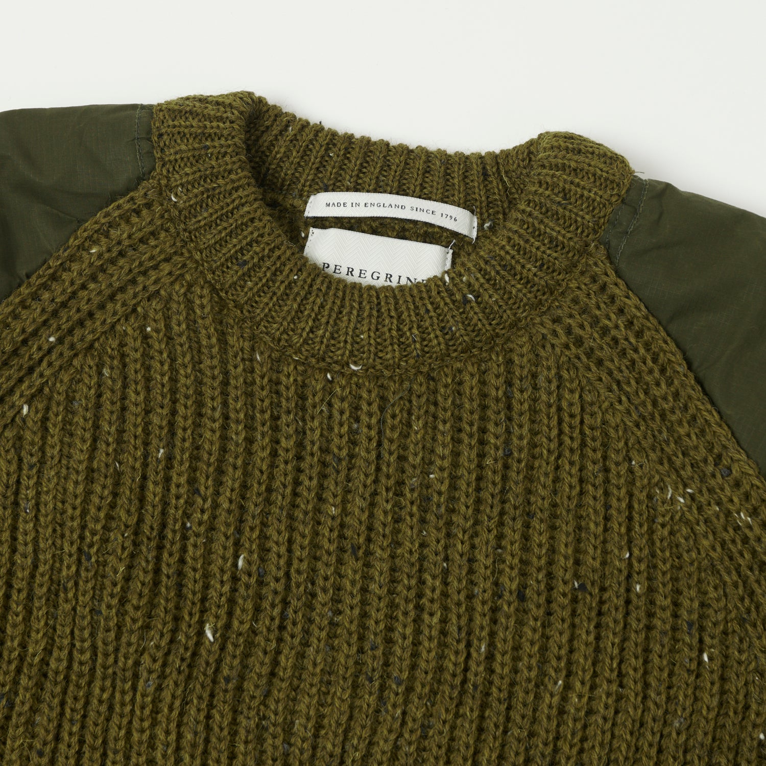 Peregrine Commando Patch Jumper - Khaki