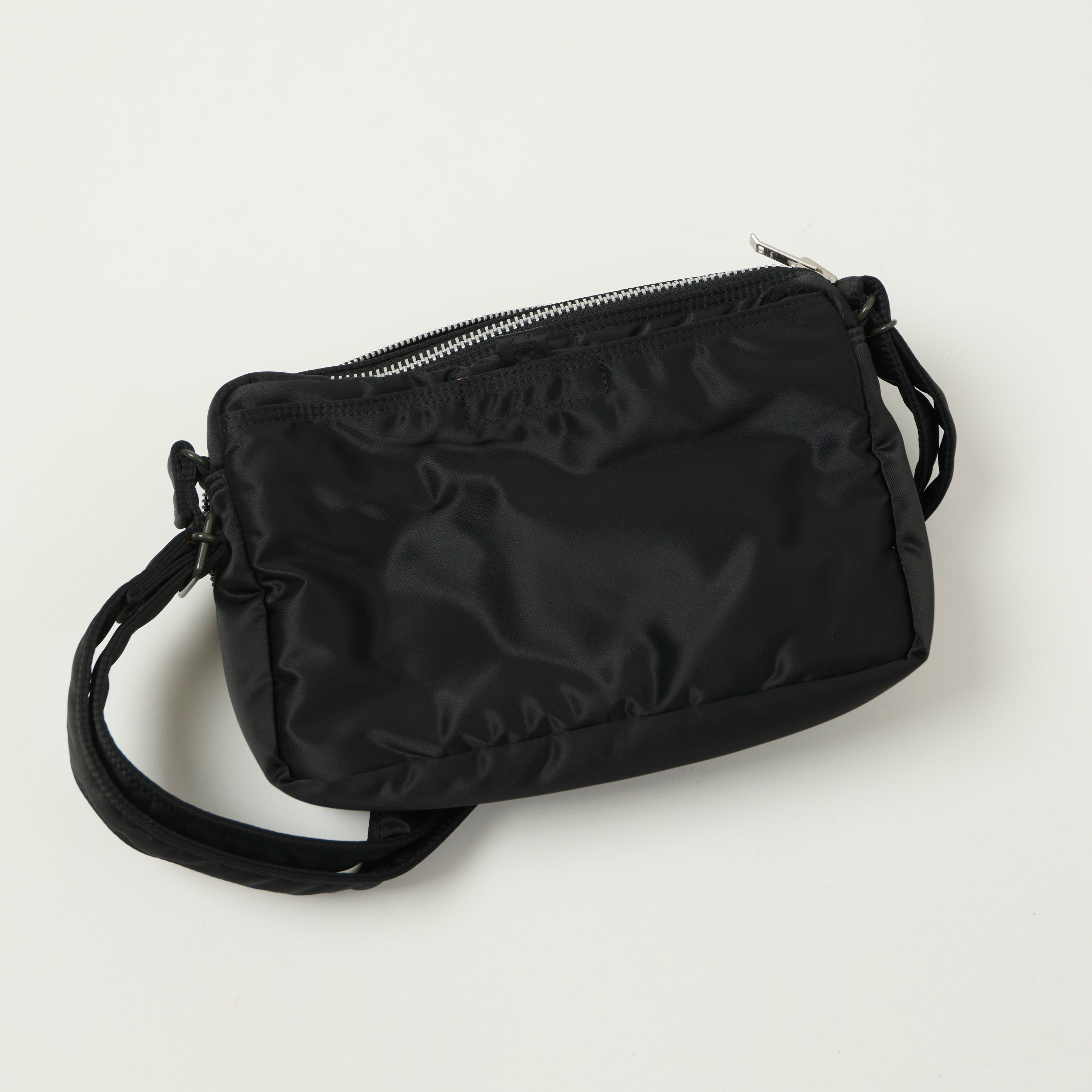 Porter-Yoshida & Co. Bio-Nylon Tanker Zipped Sling Bag - Black
