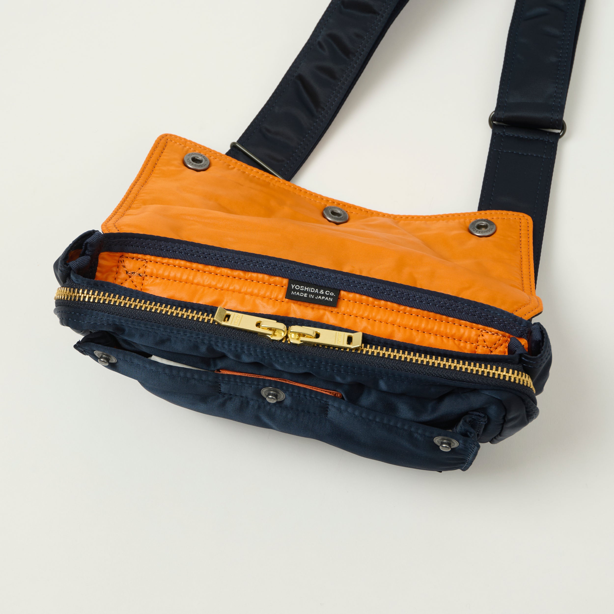 Porter-Yoshida & Co Bio Tanker Envelope Bag - Iron Blue