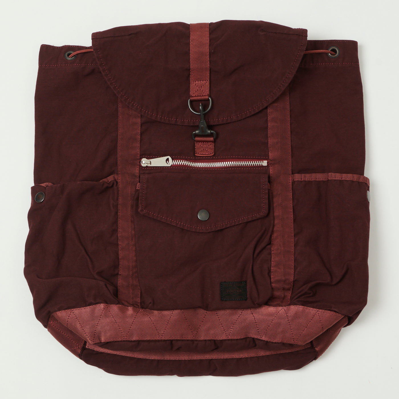 Porter-Yoshida & Co. Crag Ruck Sack - Burgundy