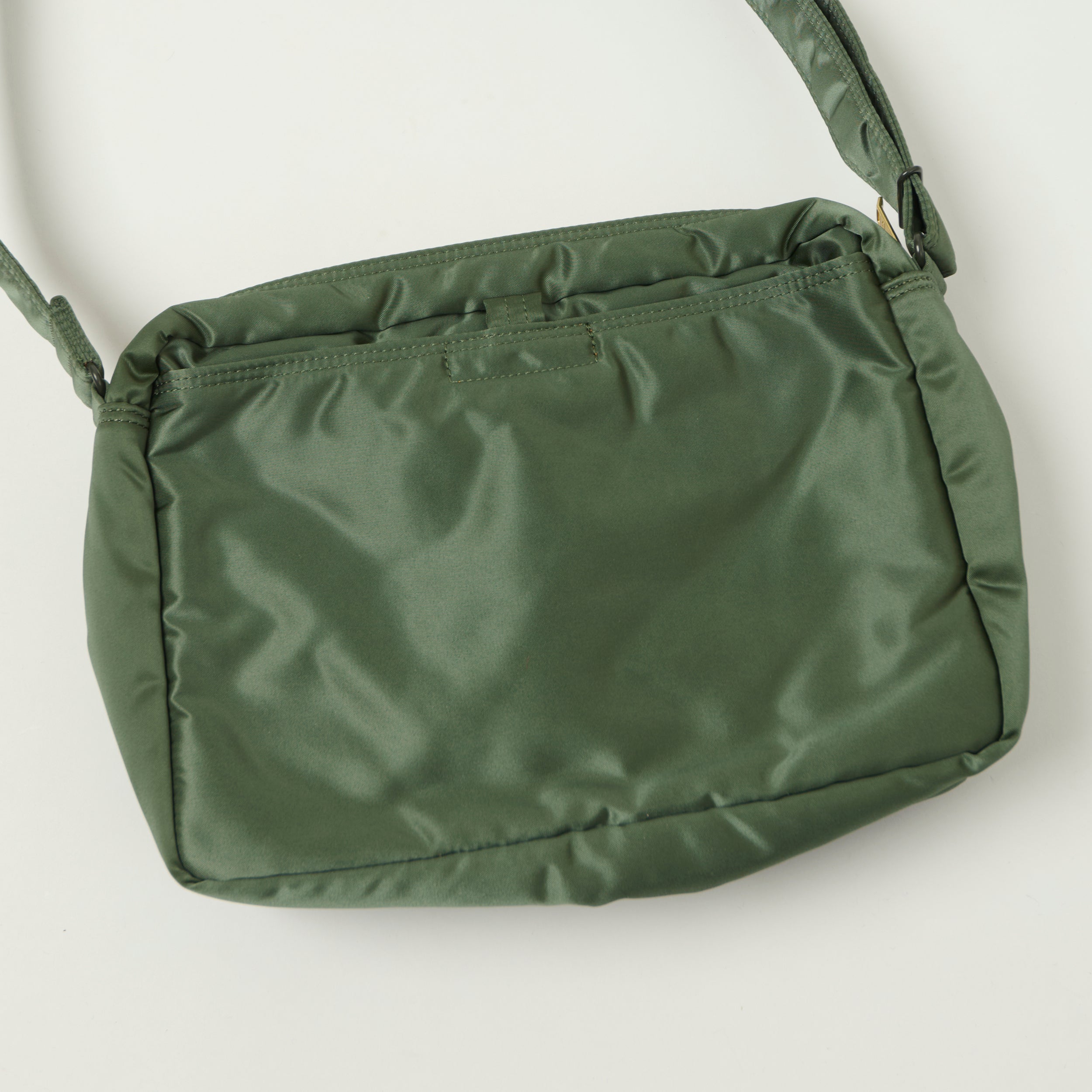 Porter-Yoshida & Co Bio Tanker Medium Zipped Sling Bag - Sage Green