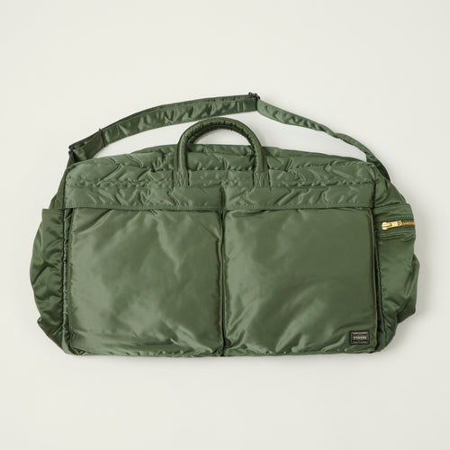 Porter-Yoshida & Co Bio Tanker Medium Duffle Bag - Sage Green