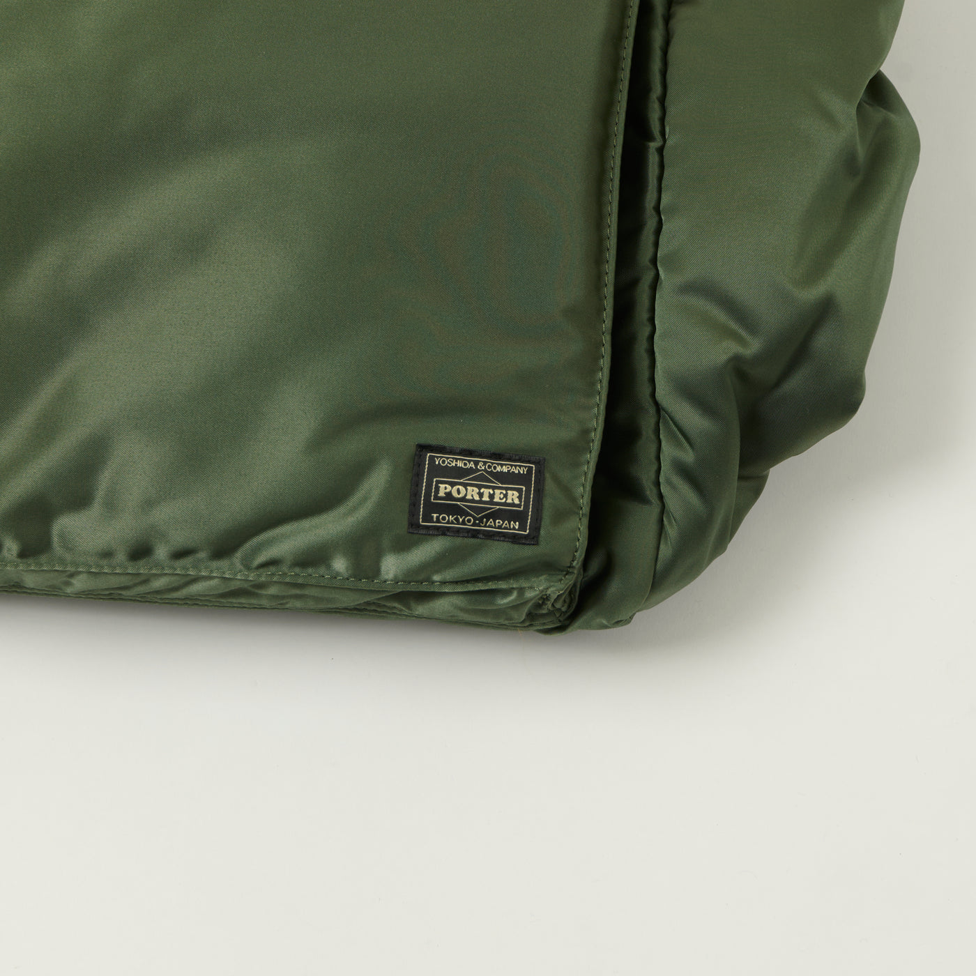 Porter-Yoshida & Co Bio Tanker Medium Duffle Bag - Sage Green