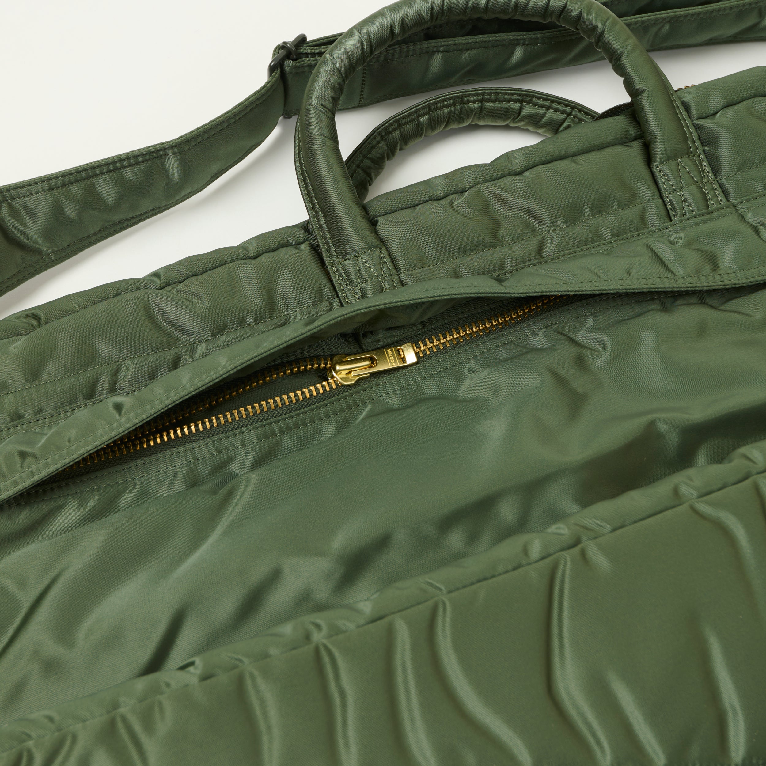 Porter-Yoshida & Co Bio Tanker Medium Duffle Bag - Sage Green