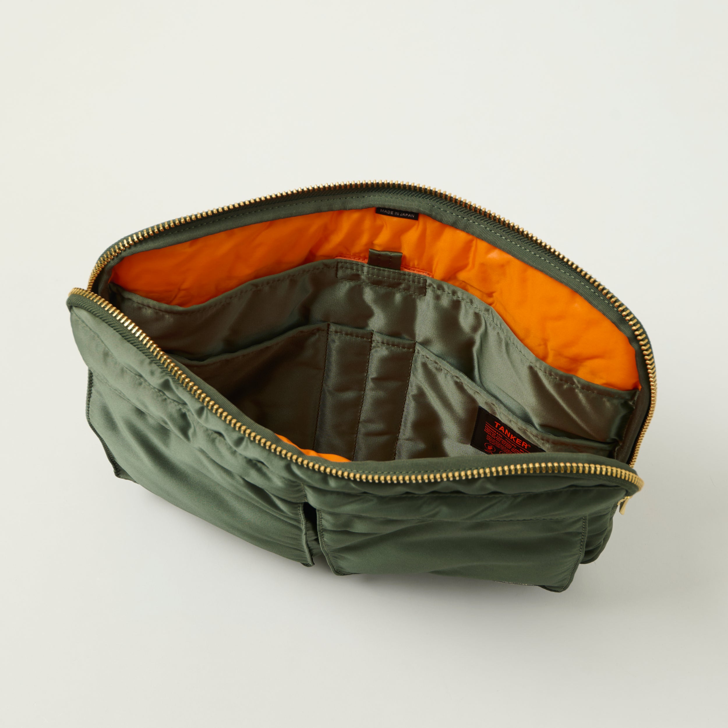 Porter-Yoshida & Co Bio Tanker Document Case - Sage Green
