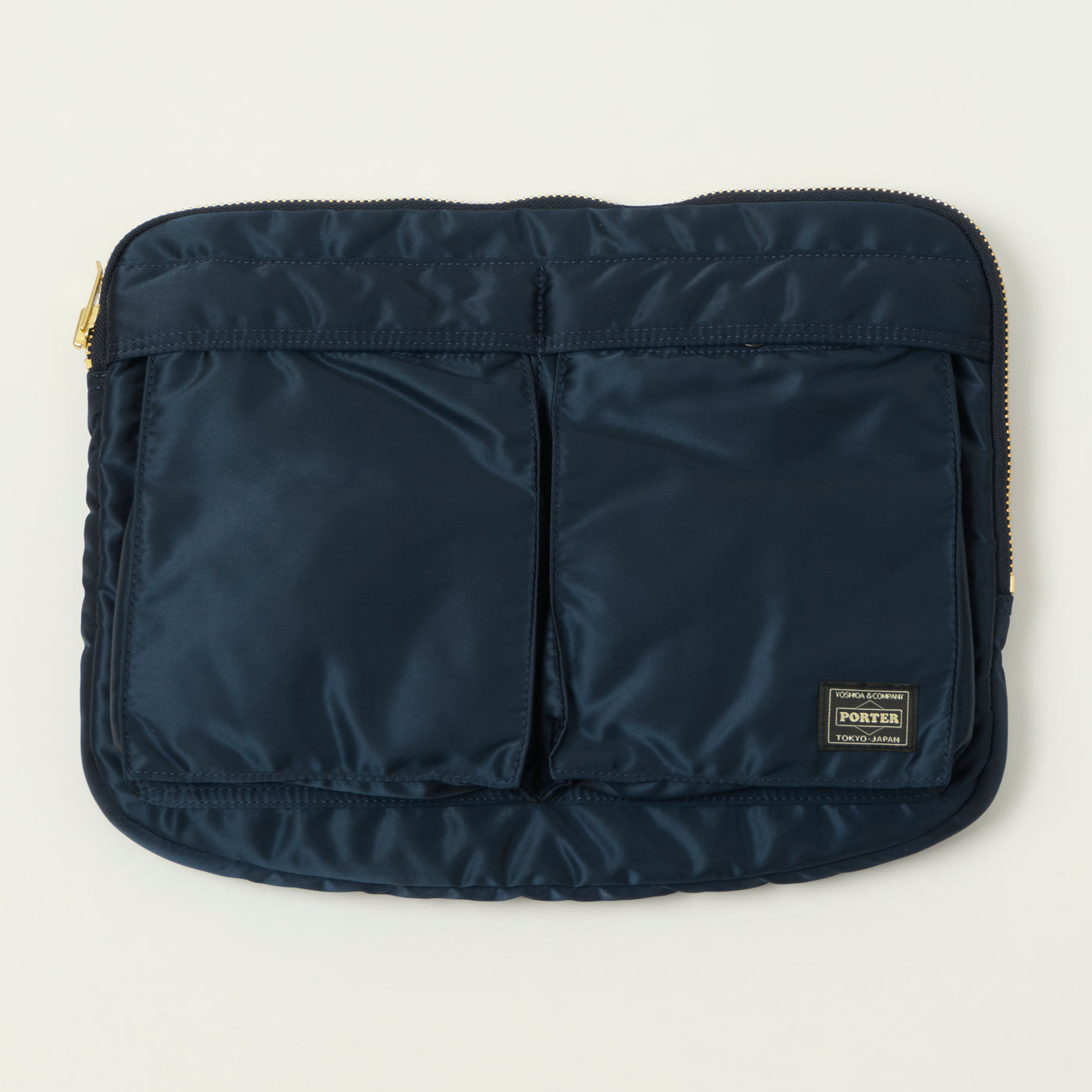 Porter-Yoshida & Co Bio Tanker Document Case - Iron Blue