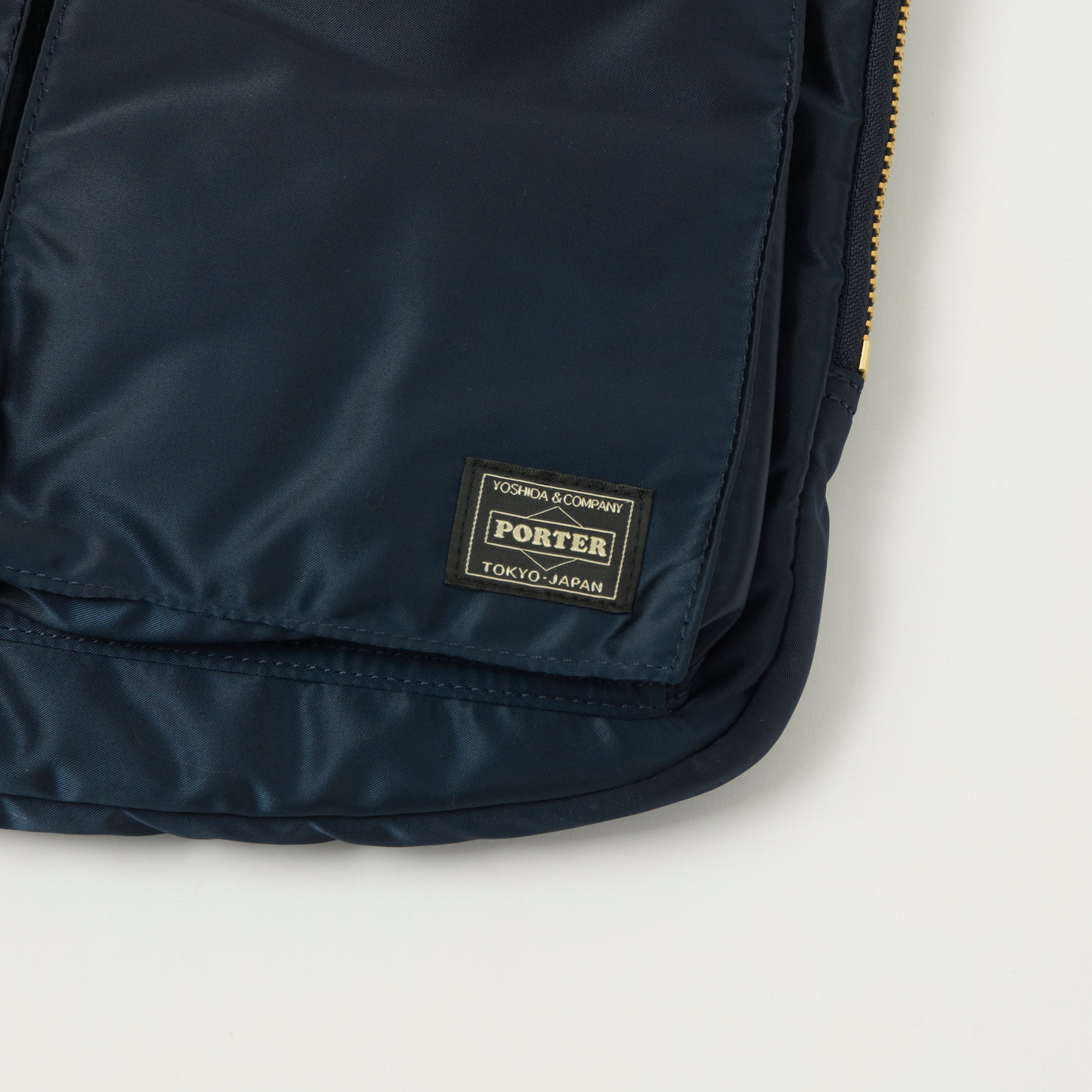 Porter-Yoshida & Co Bio Tanker Document Case - Iron Blue