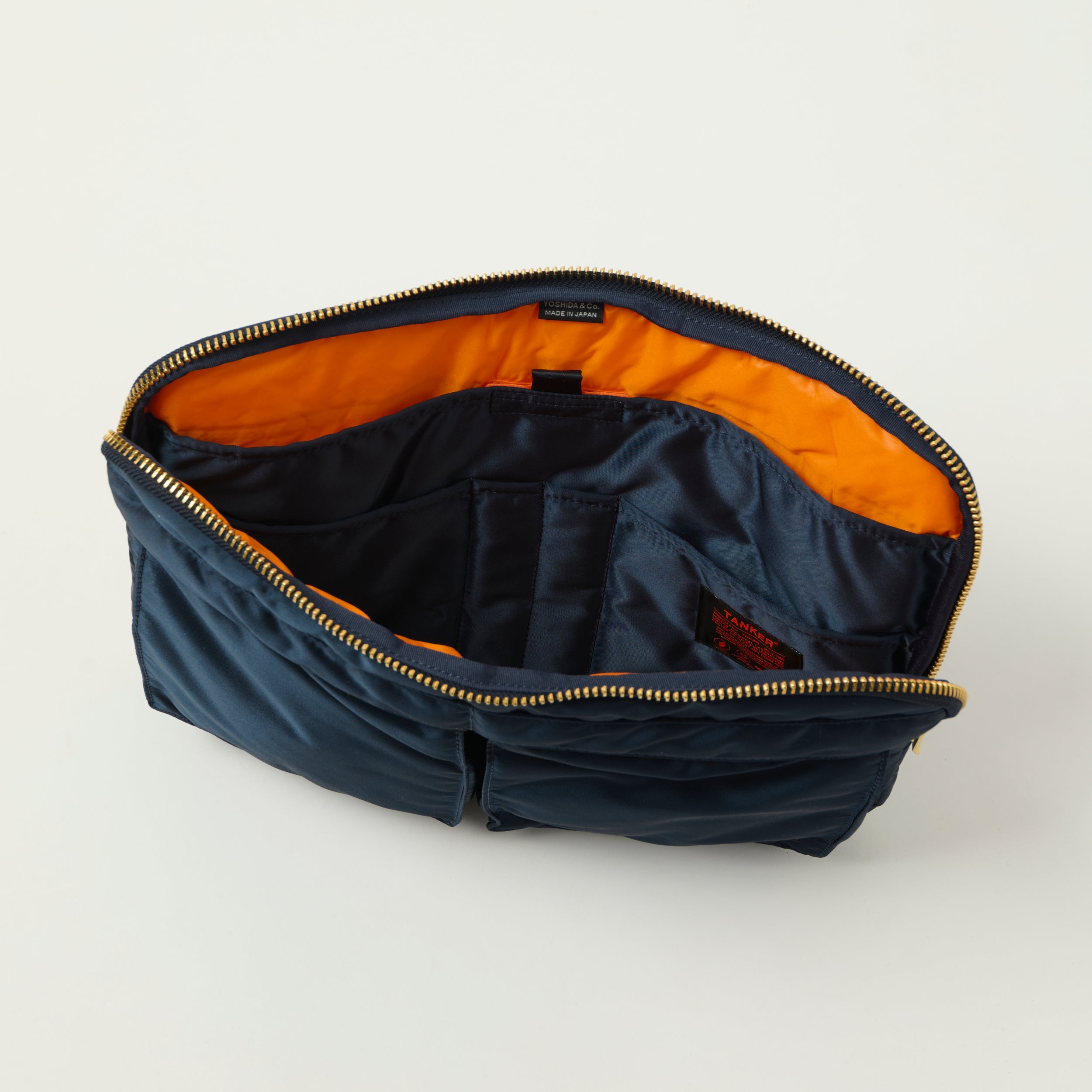 Porter-Yoshida & Co Bio Tanker Document Case - Iron Blue