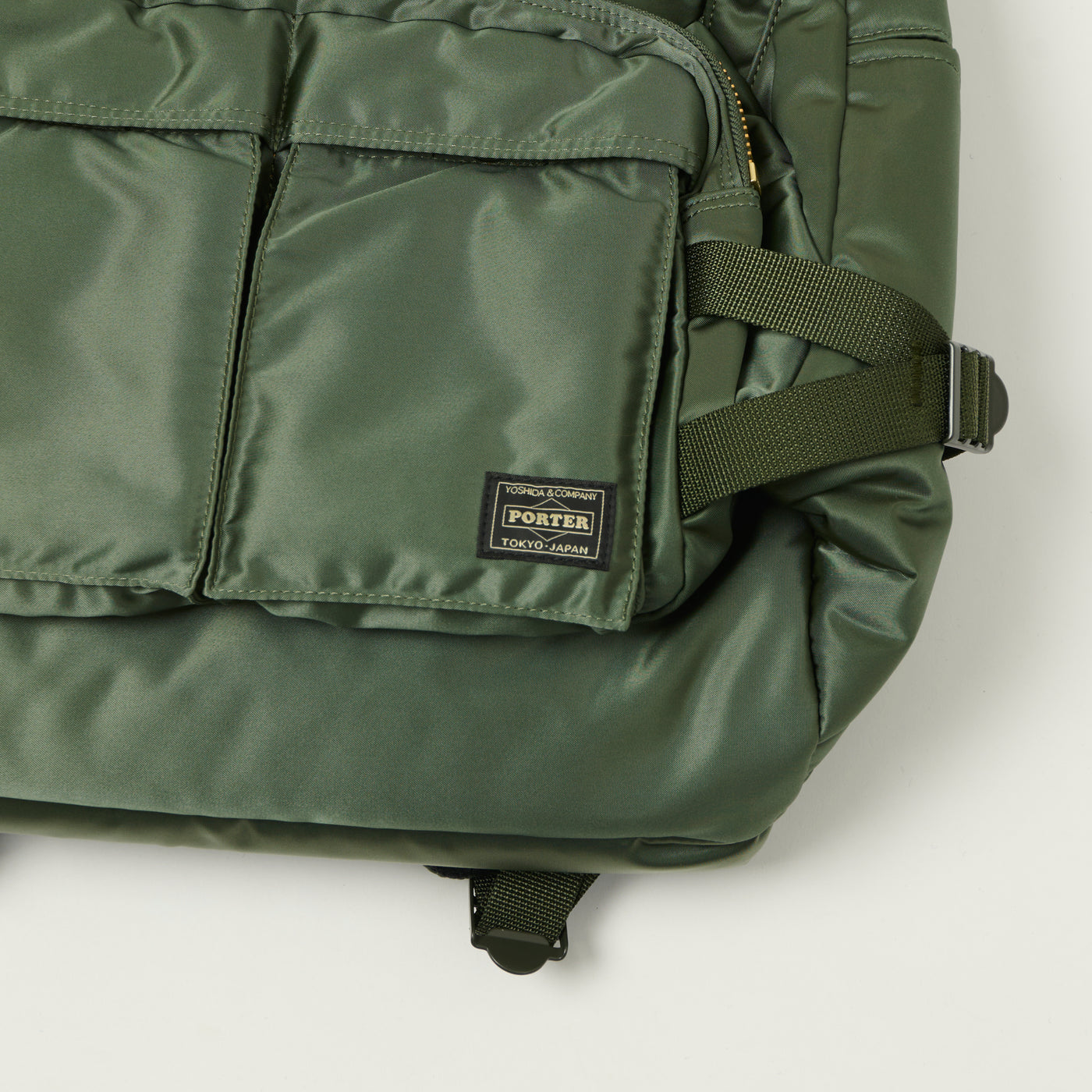Porter-Yoshida & Co Bio Tanker Large Daypack - Sage Green