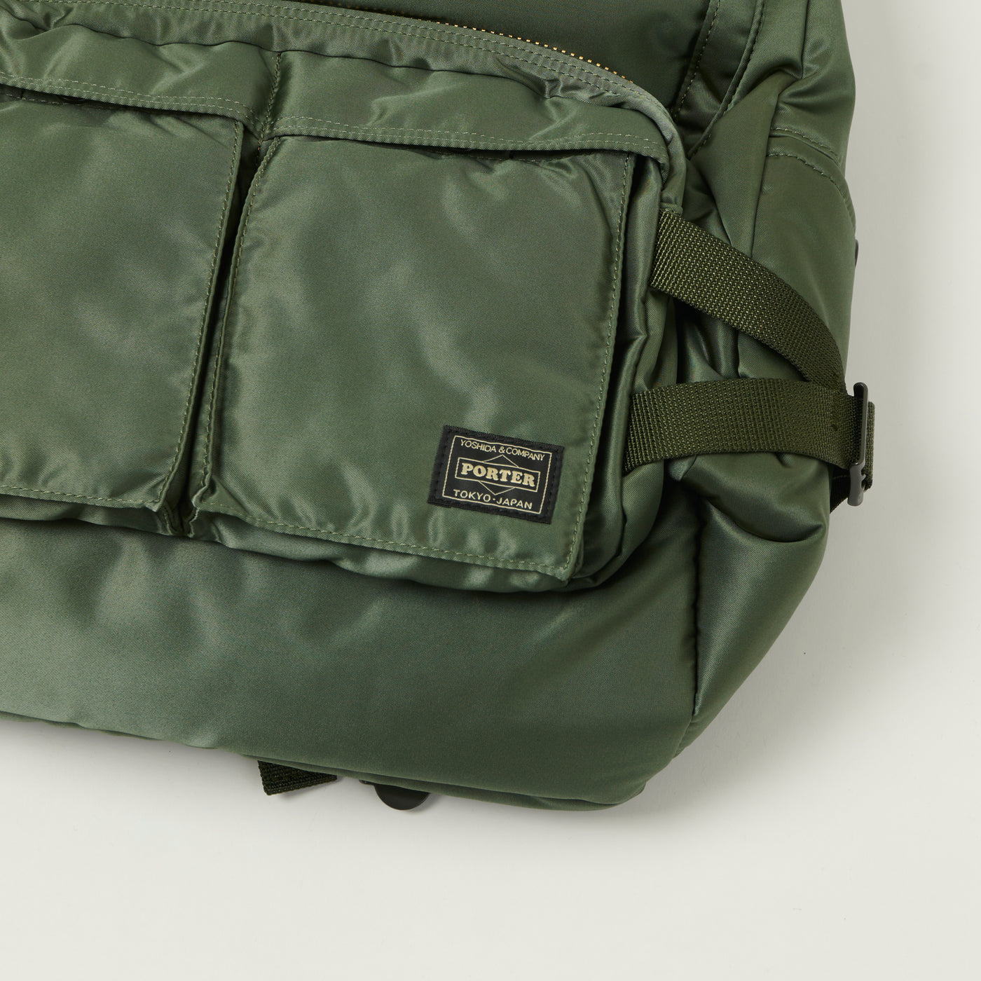 Porter-Yoshida & Co Bio Tanker Medium Daypack - Sage Green
