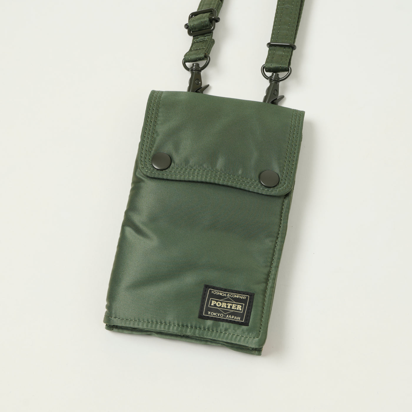 Porter-Yoshida & Co Bio Tanker Navigator Bag - Sage Green