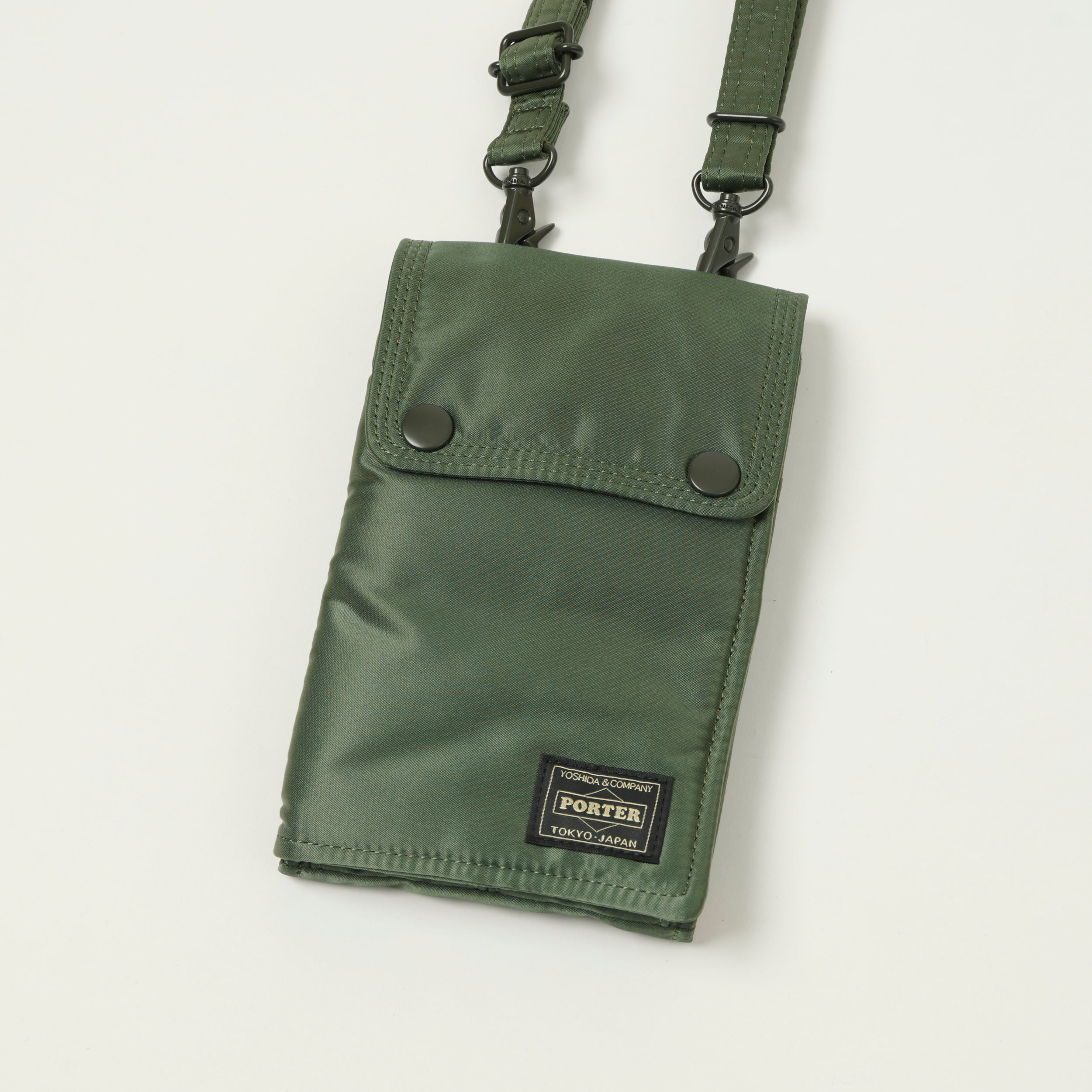 Porter-Yoshida & Co Bio Tanker Navigator Bag - Sage Green