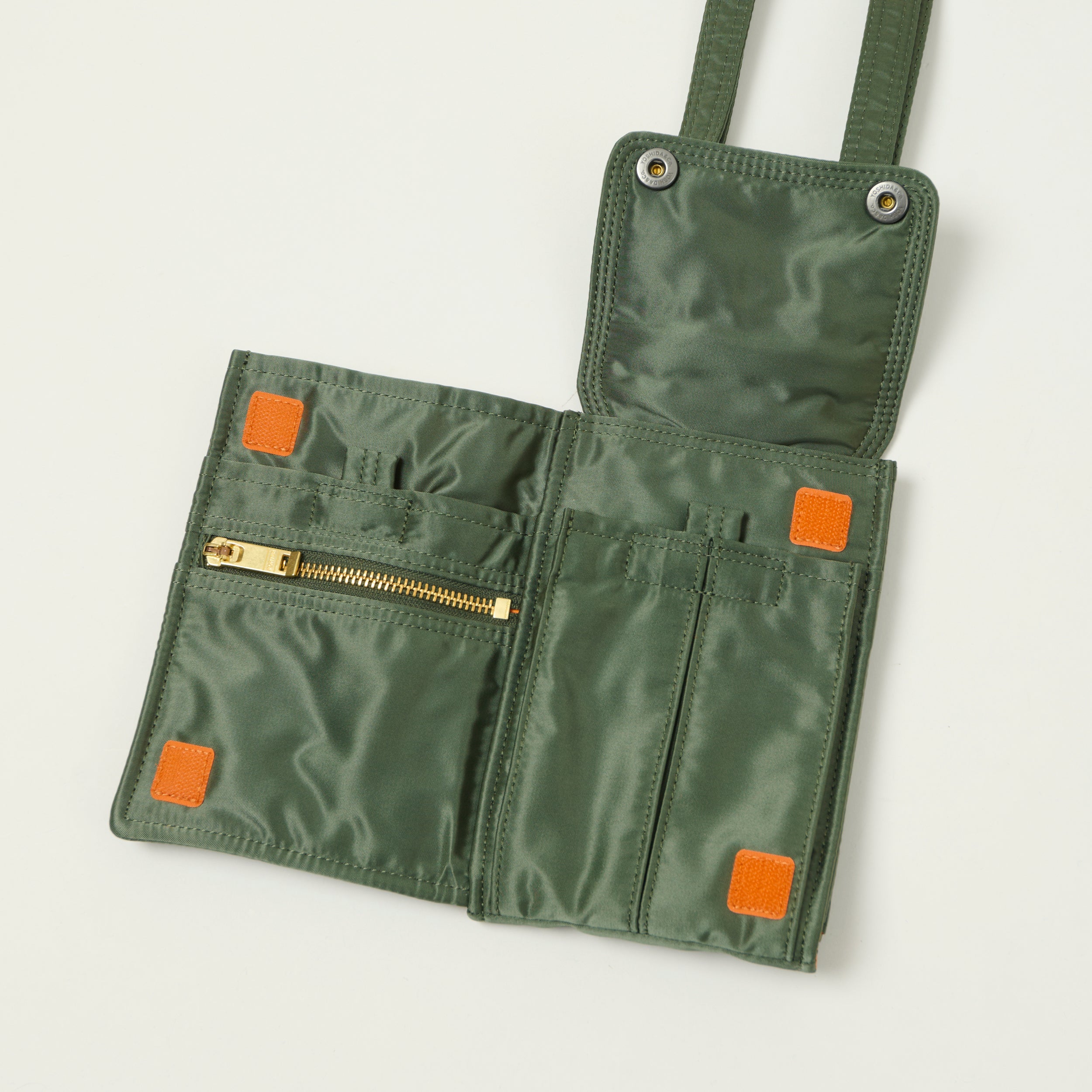 Porter-Yoshida & Co Bio Tanker Navigator Bag - Sage Green