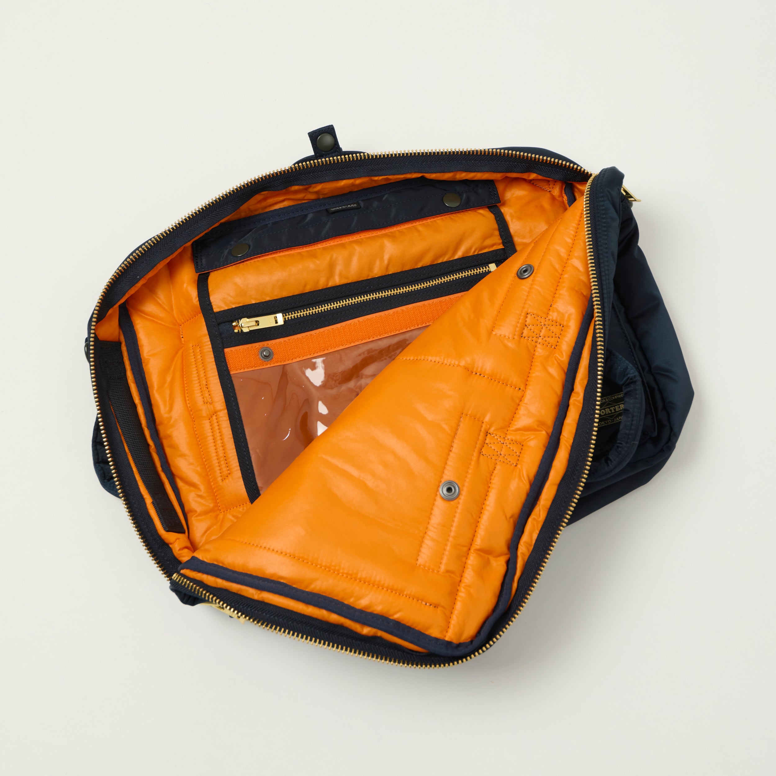 Porter-Yoshida & Co Bio Tanker 3Way Document Bag - Iron Blue