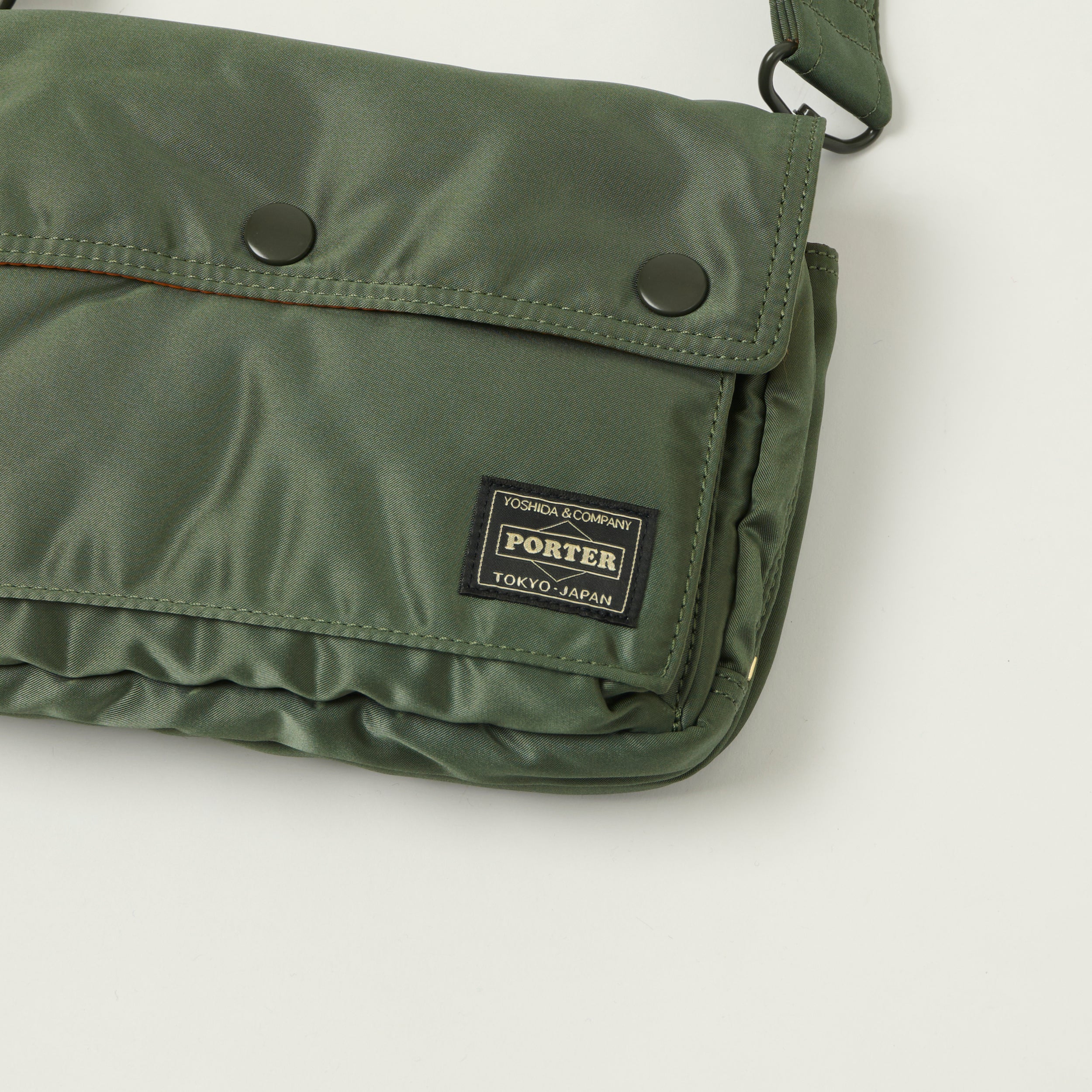 Porter-Yoshida & Co Bio Tanker Envelope Bag - Sage Green