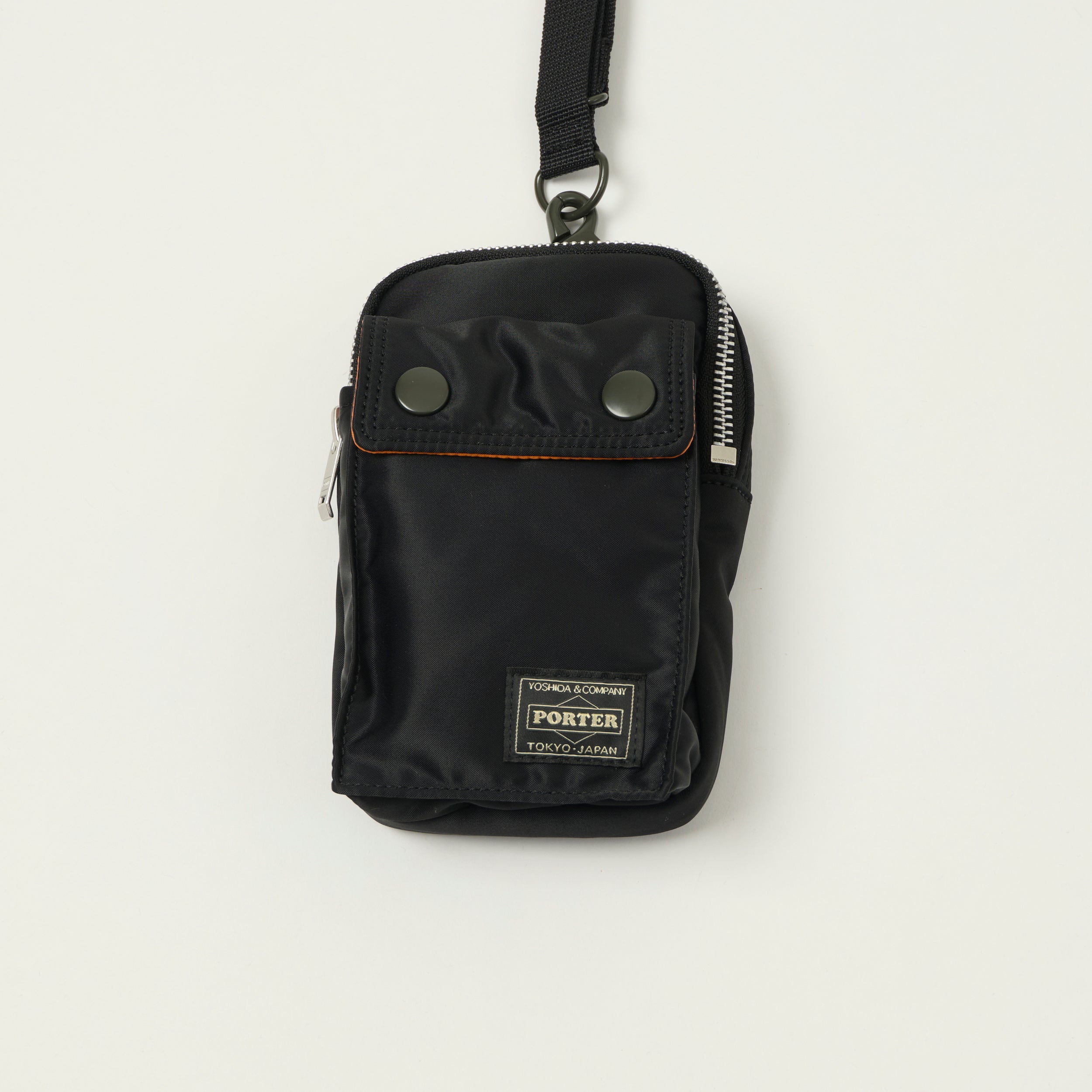 Porter-Yoshida & Co Bio Tanker Mobile Pouch - Black
