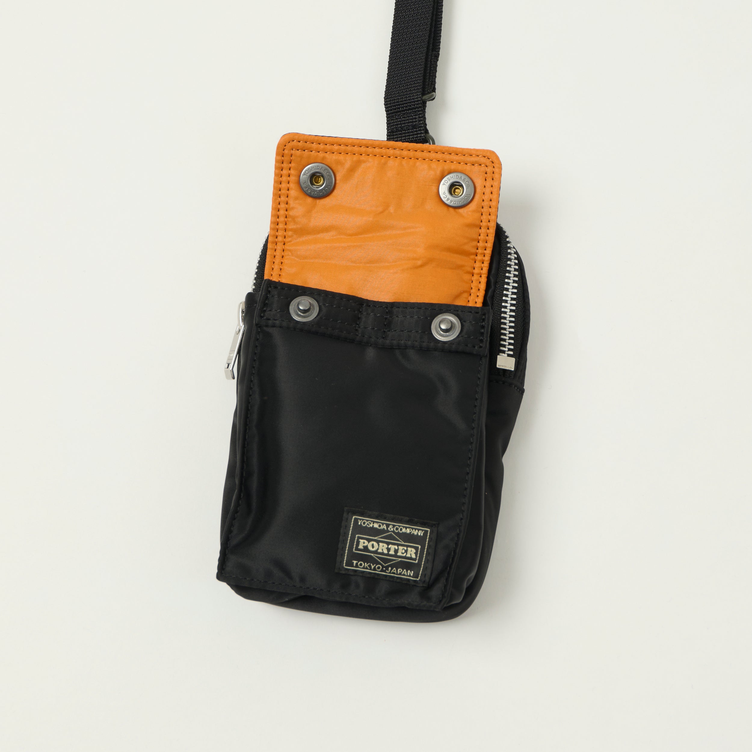 Porter-Yoshida & Co Bio Tanker Mobile Pouch - Black