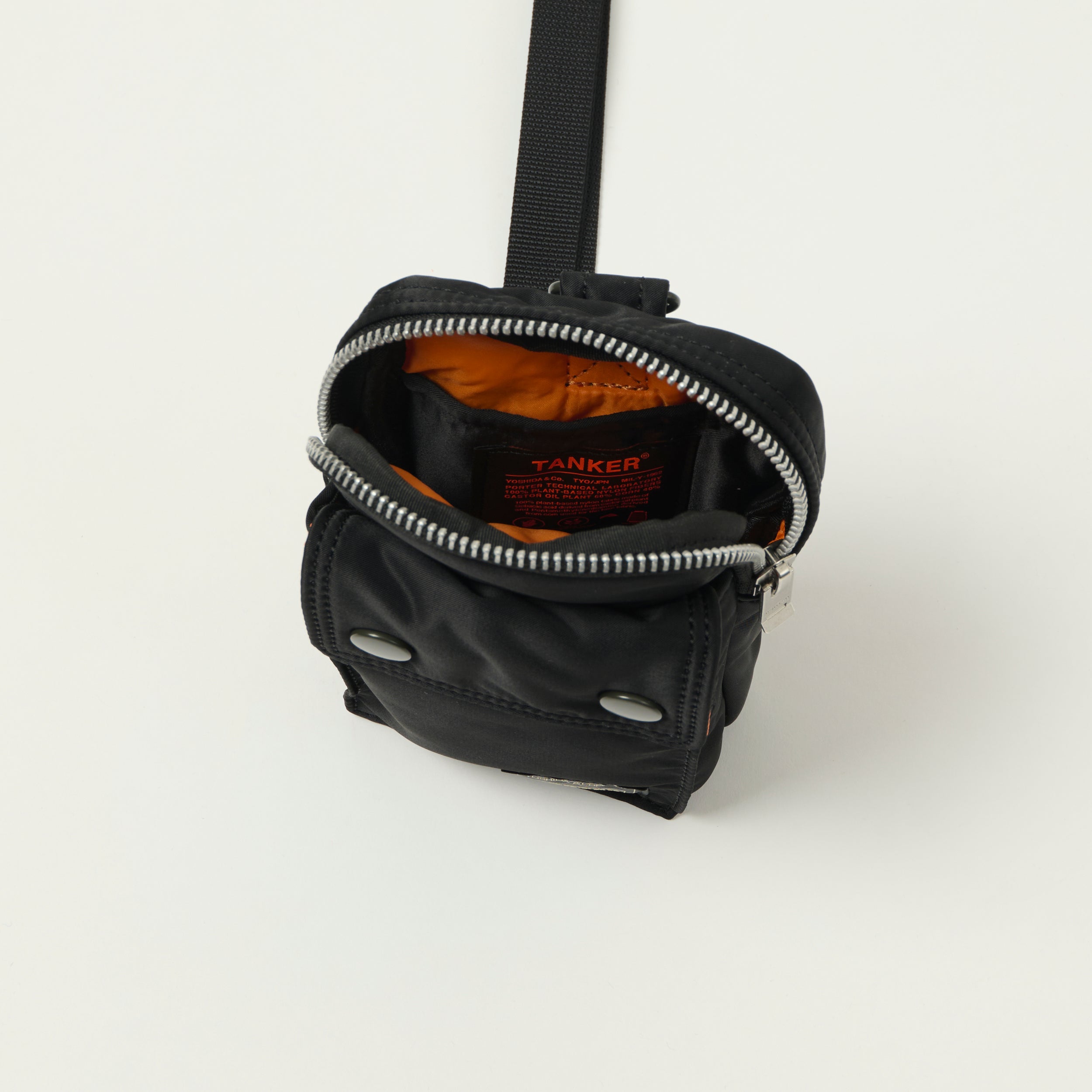 Porter-Yoshida & Co Bio Tanker Mobile Pouch - Black