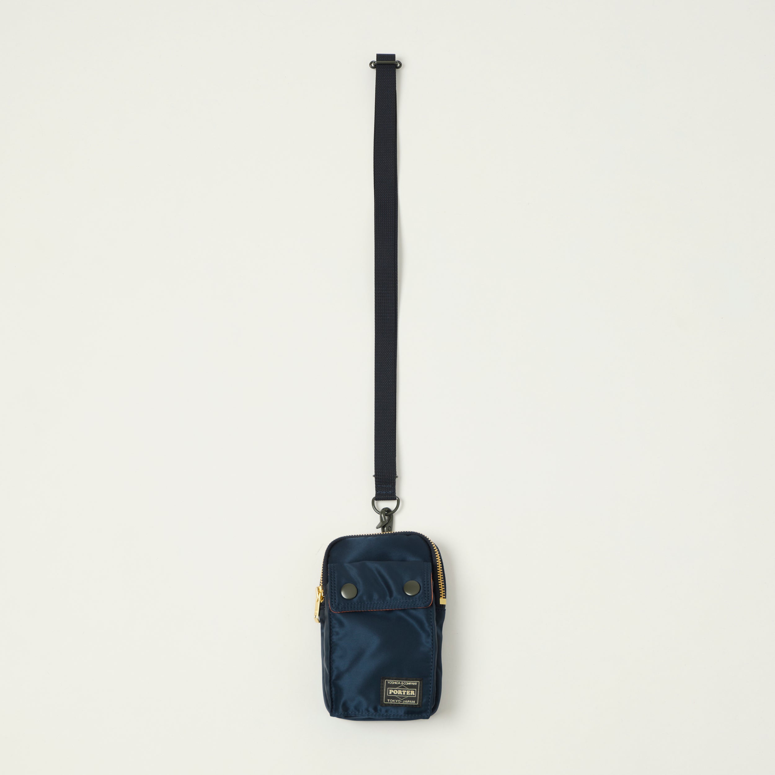 Porter-Yoshida & Co Bio Tanker Mobile Pouch - Iron Blue