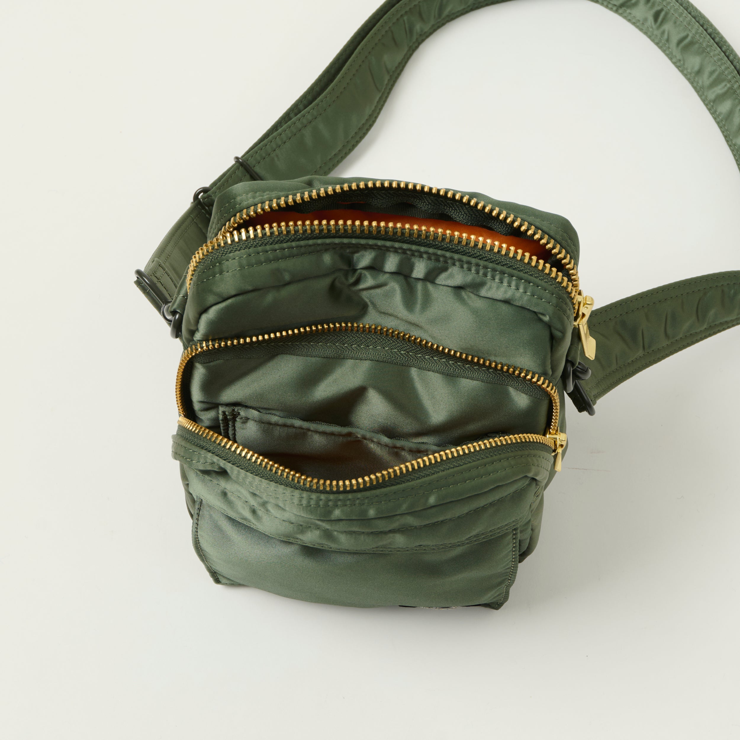 Porter-Yoshida & Co Bio Tanker Vertical Bag - Sage Green