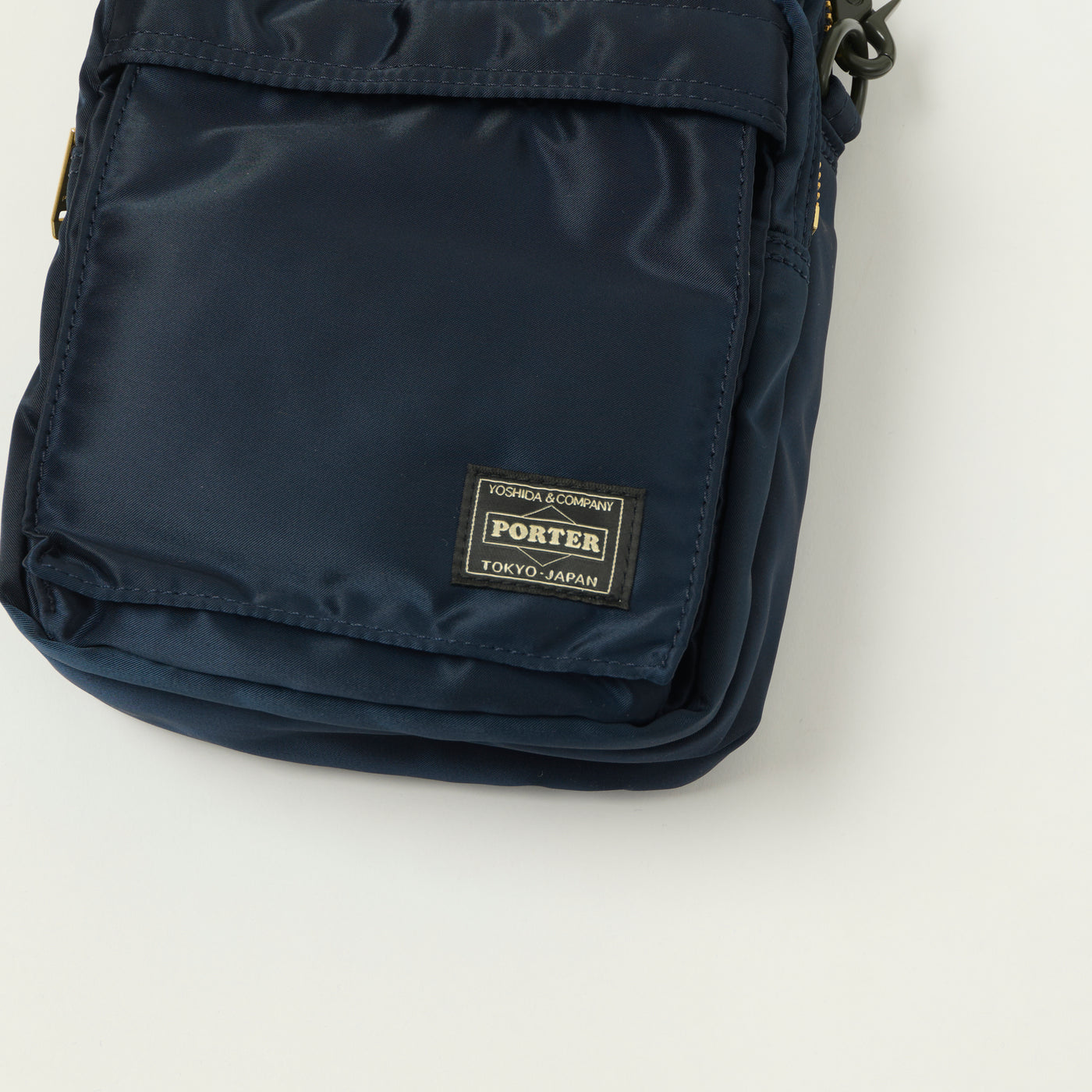 Porter-Yoshida & Co Bio Tanker Vertical Bag - Iron Blue