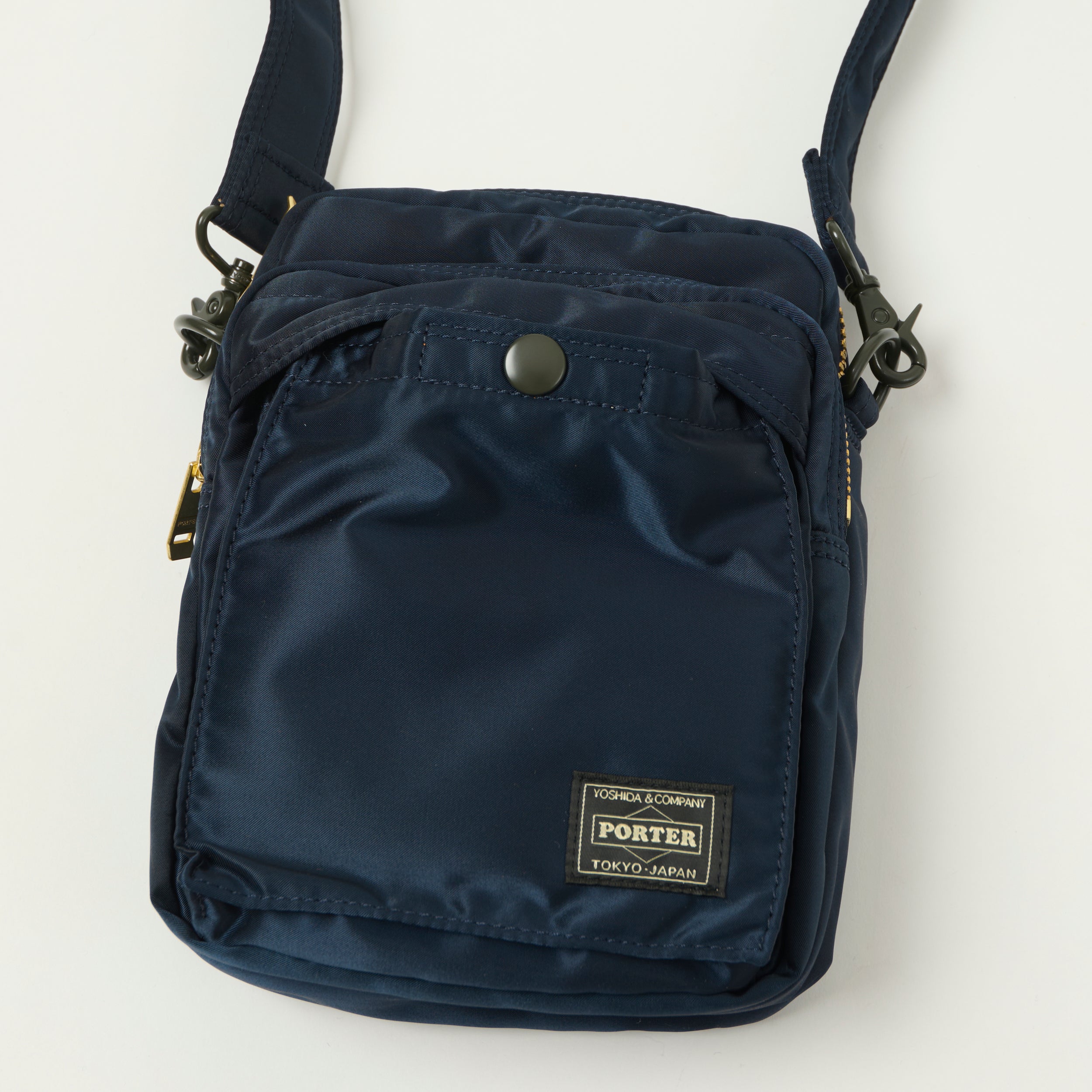 Porter-Yoshida & Co Bio Tanker Vertical Bag - Iron Blue