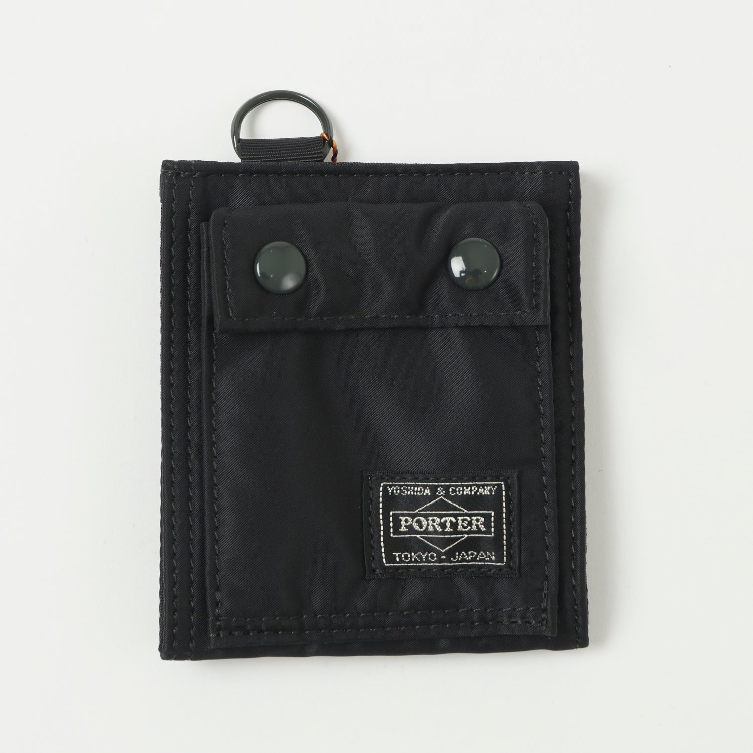 Porter-Yoshida & Co. Small Tanker Wallet - Black