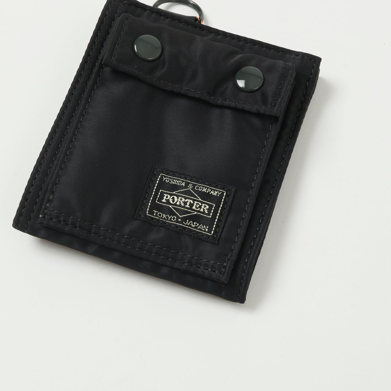 Porter-Yoshida & Co. Small Tanker Wallet - Black