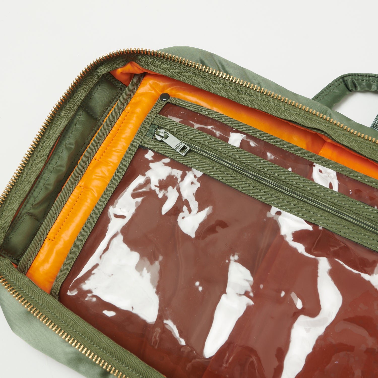 Porter-Yoshida & Co. Tanker 3-Way Briefcase - Sage Green