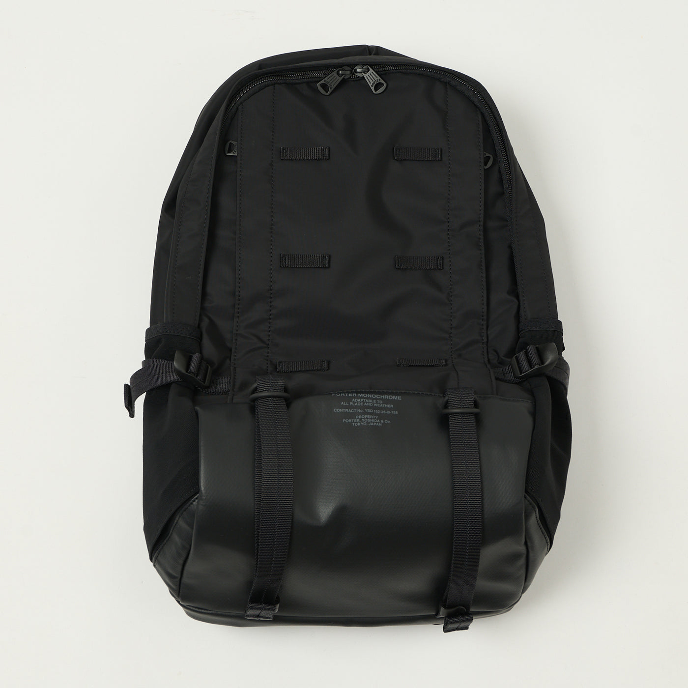 Porter-Yoshida & Co. Monochrome Daypack - Black