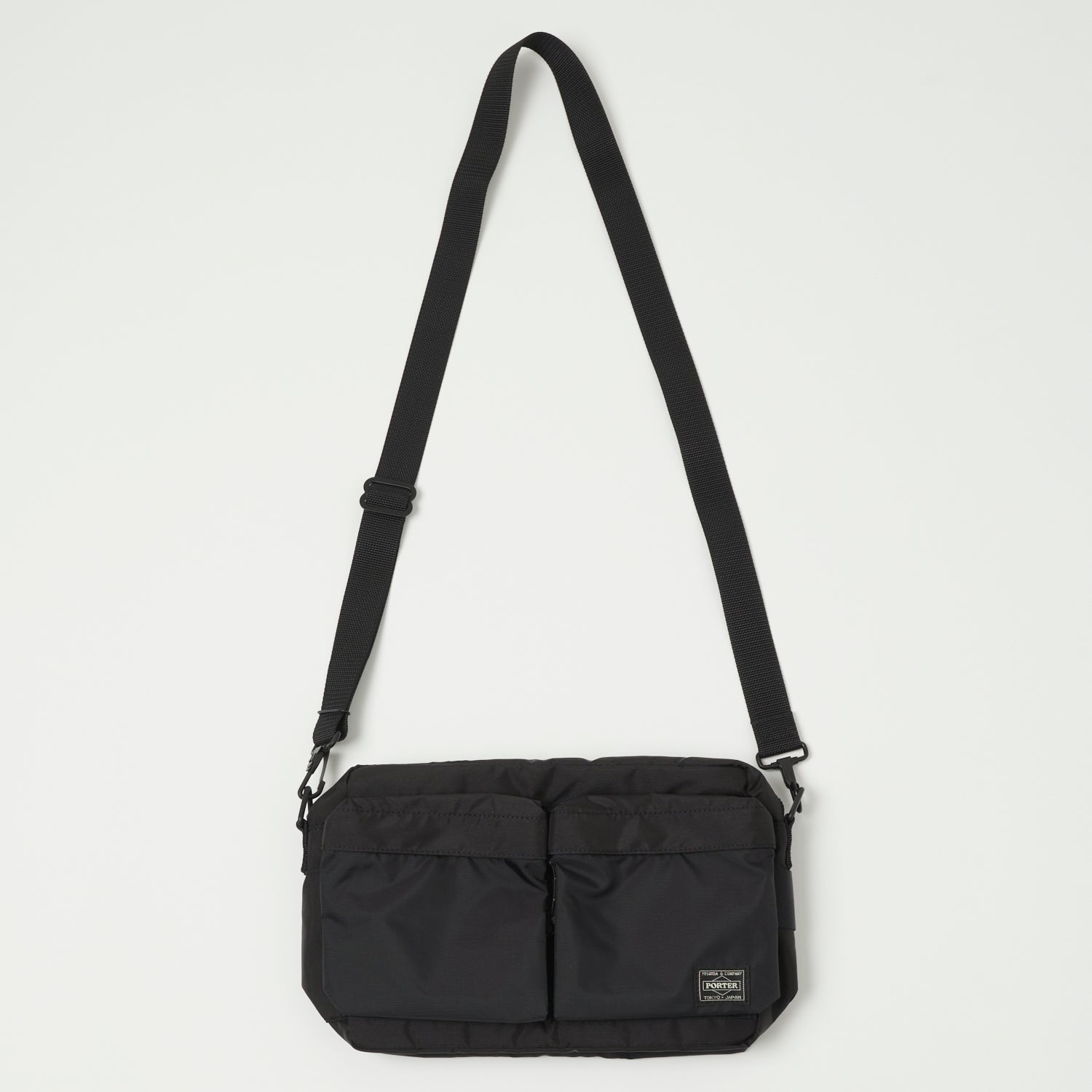 Porter-Yoshida & Co. Force Shoulder Bag (Small) - Black