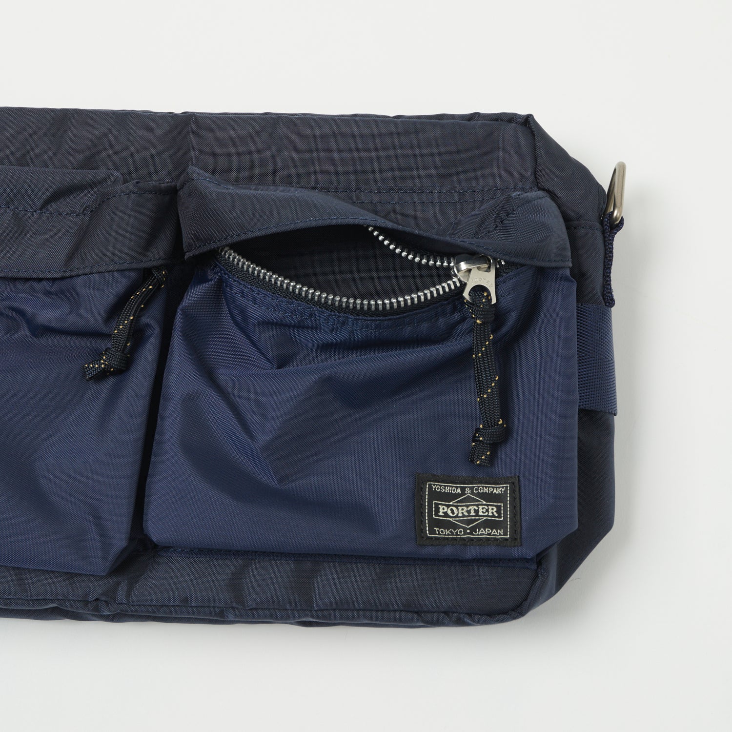 Porter-Yoshida & Co. Force Shoulder Bag (Small) - Navy
